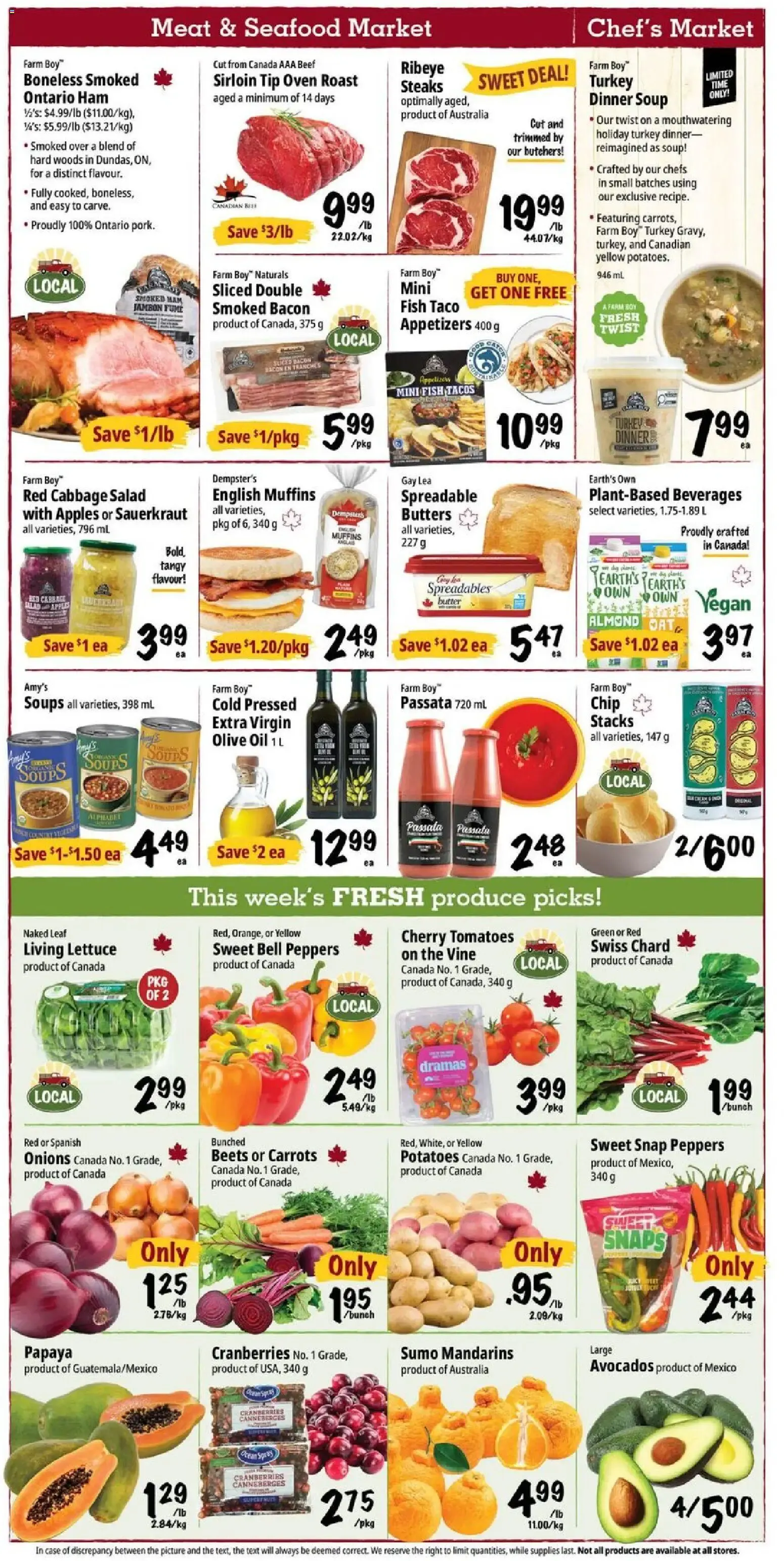 Farm Boy weekly flyer / circulaire from Oct 1, 2026 > weekly specials & deals from October 1 to October 7 2026 - flyer page 2