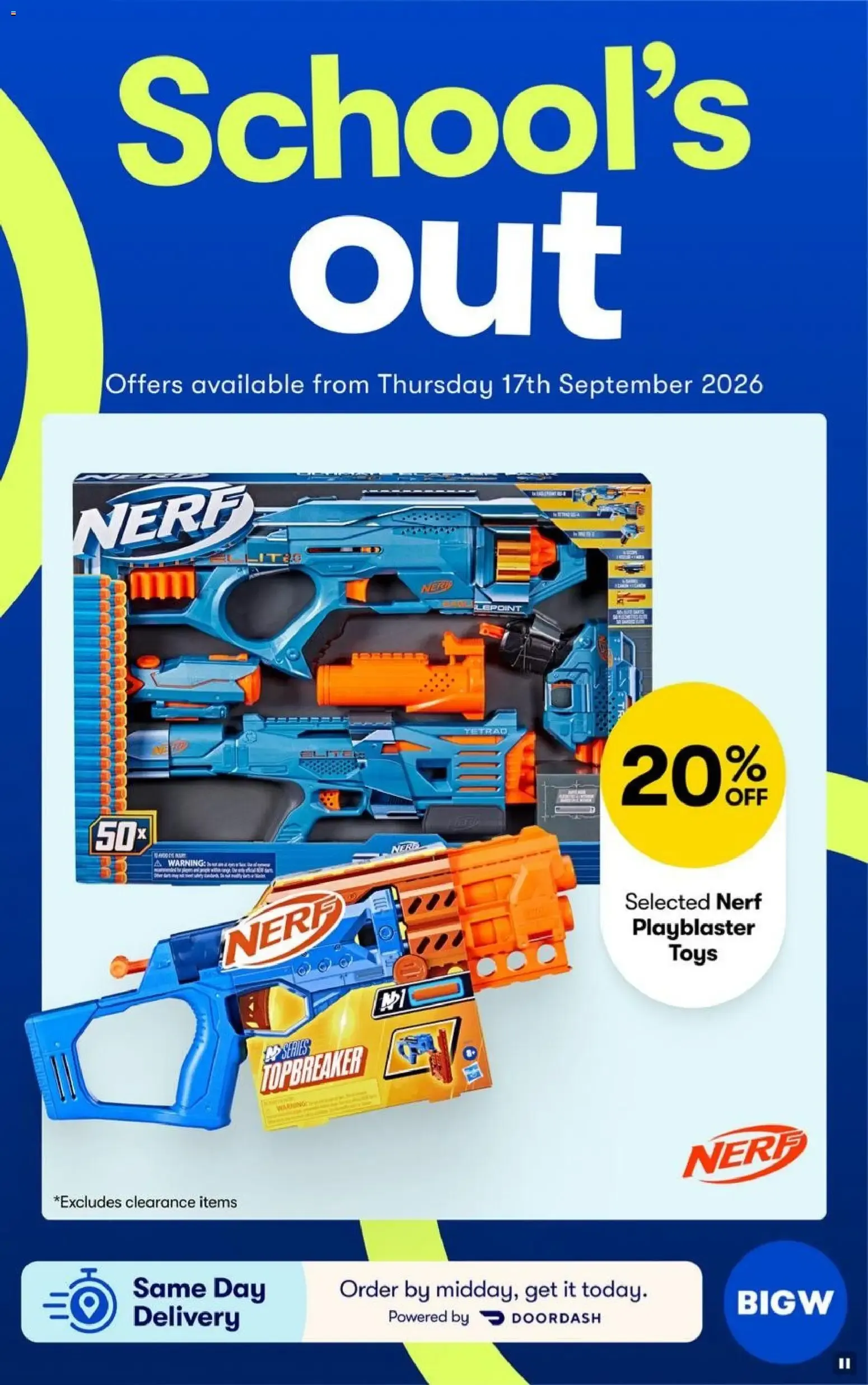 School's Out - Catalogue valid from 17 September to 30 September 2026 - page 1