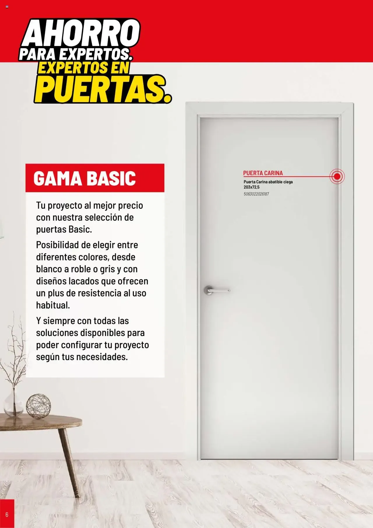 Catálogo de Brico Depôt Catálogo Puertas y Ventanas 2025 23 de julio al 30 de junio 2026 - Página 6