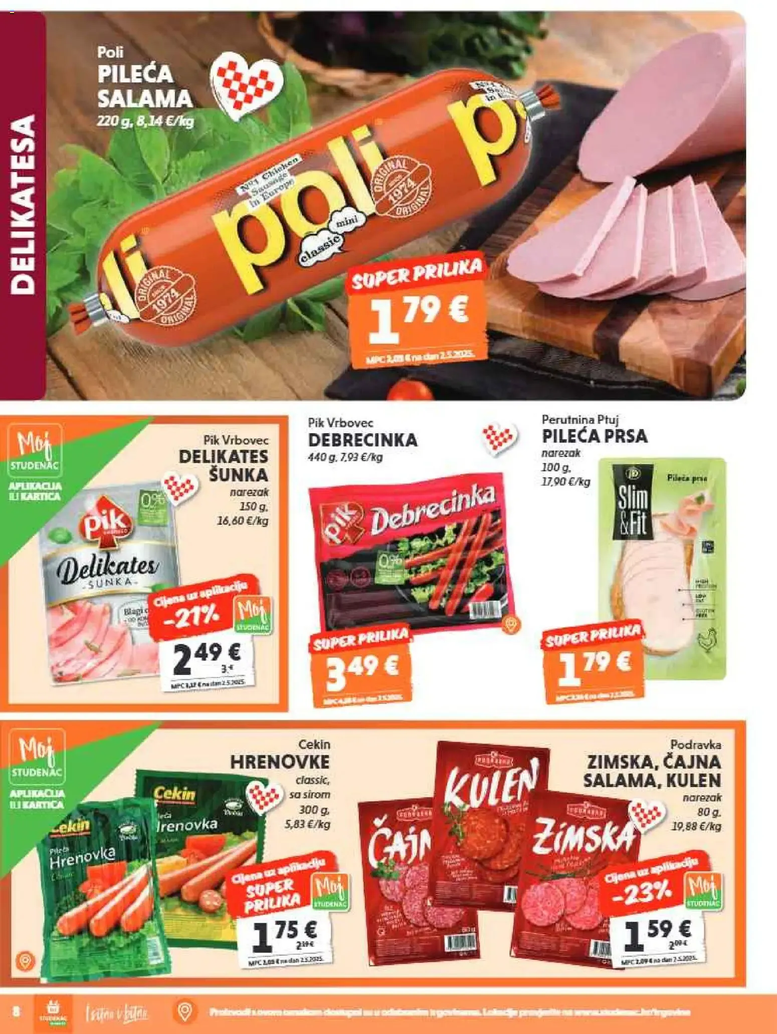 Katalog Studenac Katalog novi od 15.07.2026 na listanje > letak digitalni od 15. srpnja do 28. srpnja 2026. - Pregled Stranica 8