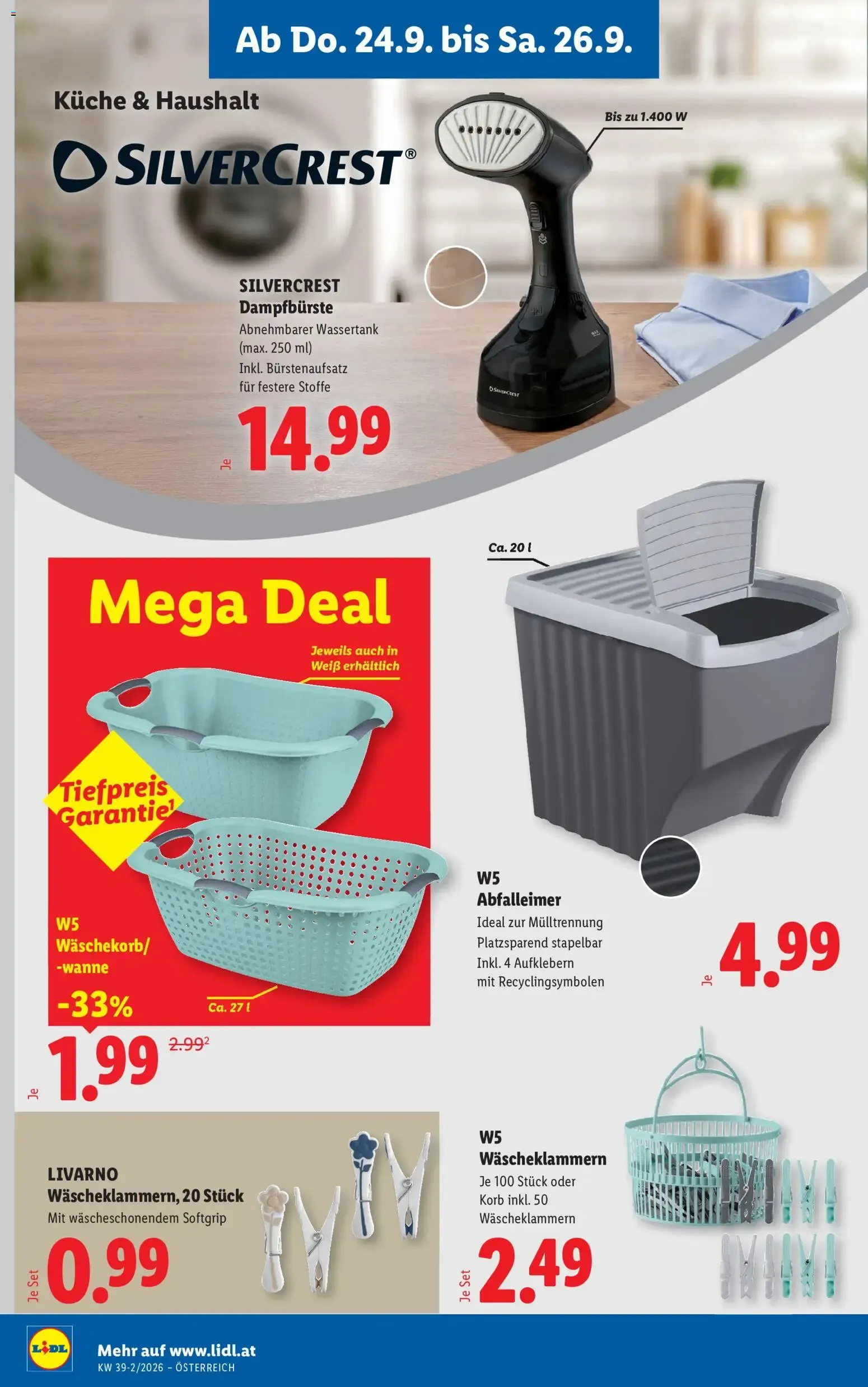 Lidl Aktion von 24. September bis 26. September 2026 - Flugblätt seite 22