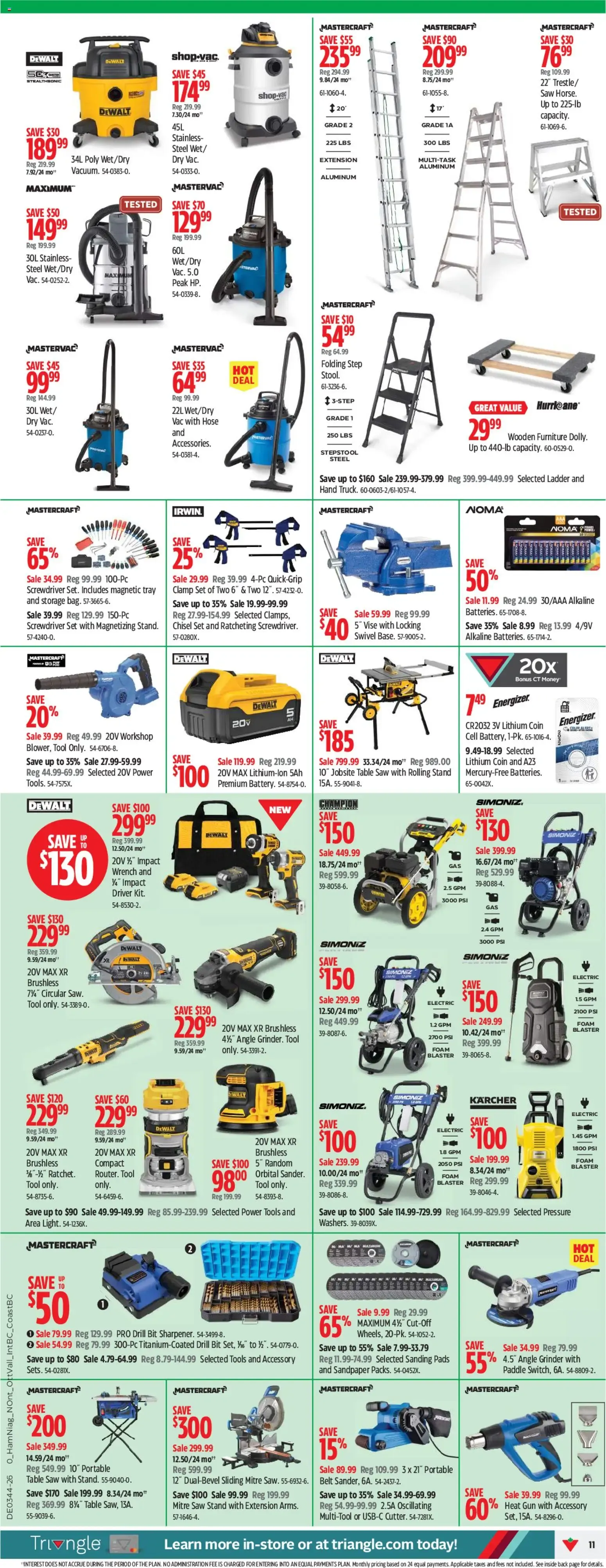 Canadian Tire: Canada's Fall Store from October 29 to November 4 2026 - flyer page 11