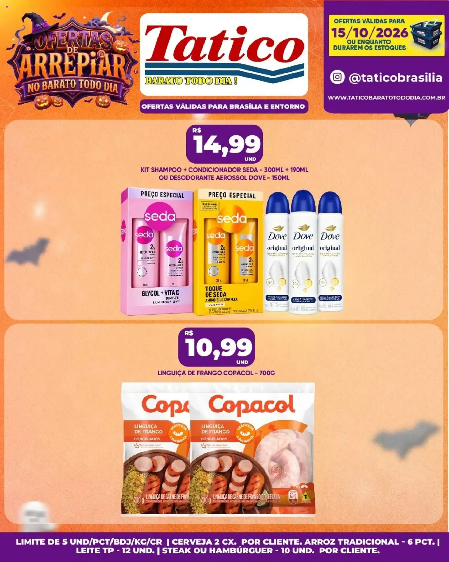 Encarte de Tatico ofertas do Dia de 15/10/2026 | Promoções Online 15 de outubro até 15 de outubro 2026 - Pagina 8