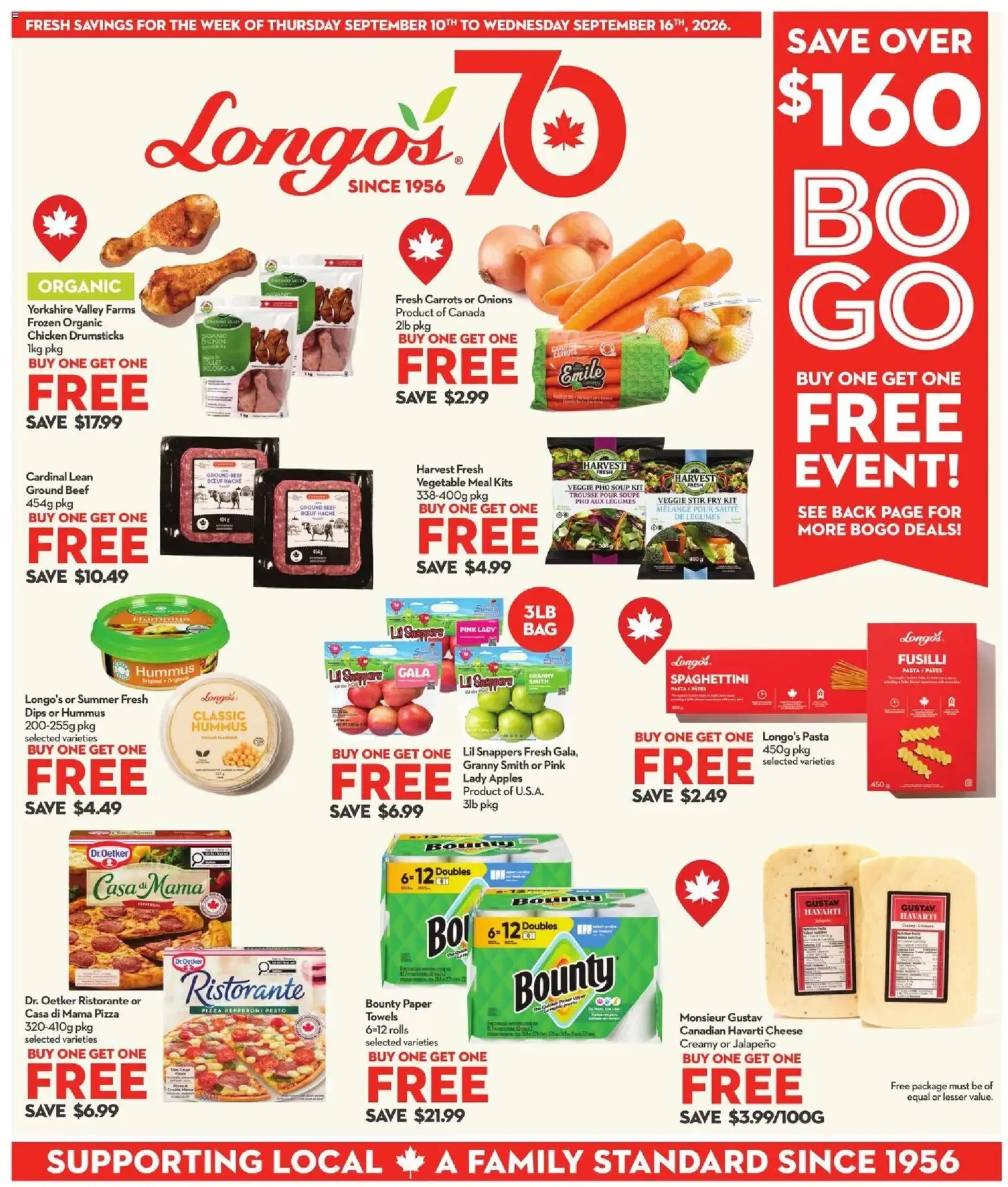 Longo's weekly flyer / circulaire from Sep 10, 2026 > weekly specials & deals