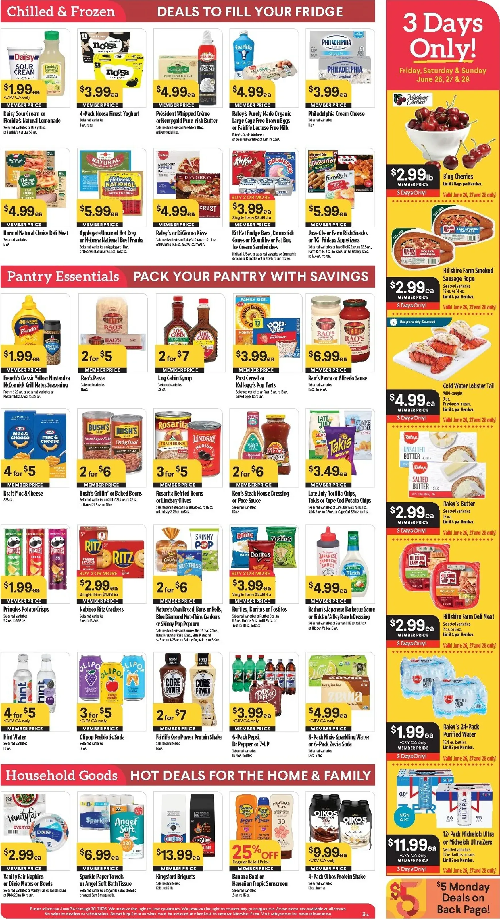 Weekly ad Current Raley's leaflet valid from Wednesday 06/24/2026 to Tuesday 06/30/2026 from June 24 to June 30 2026 - Page 5