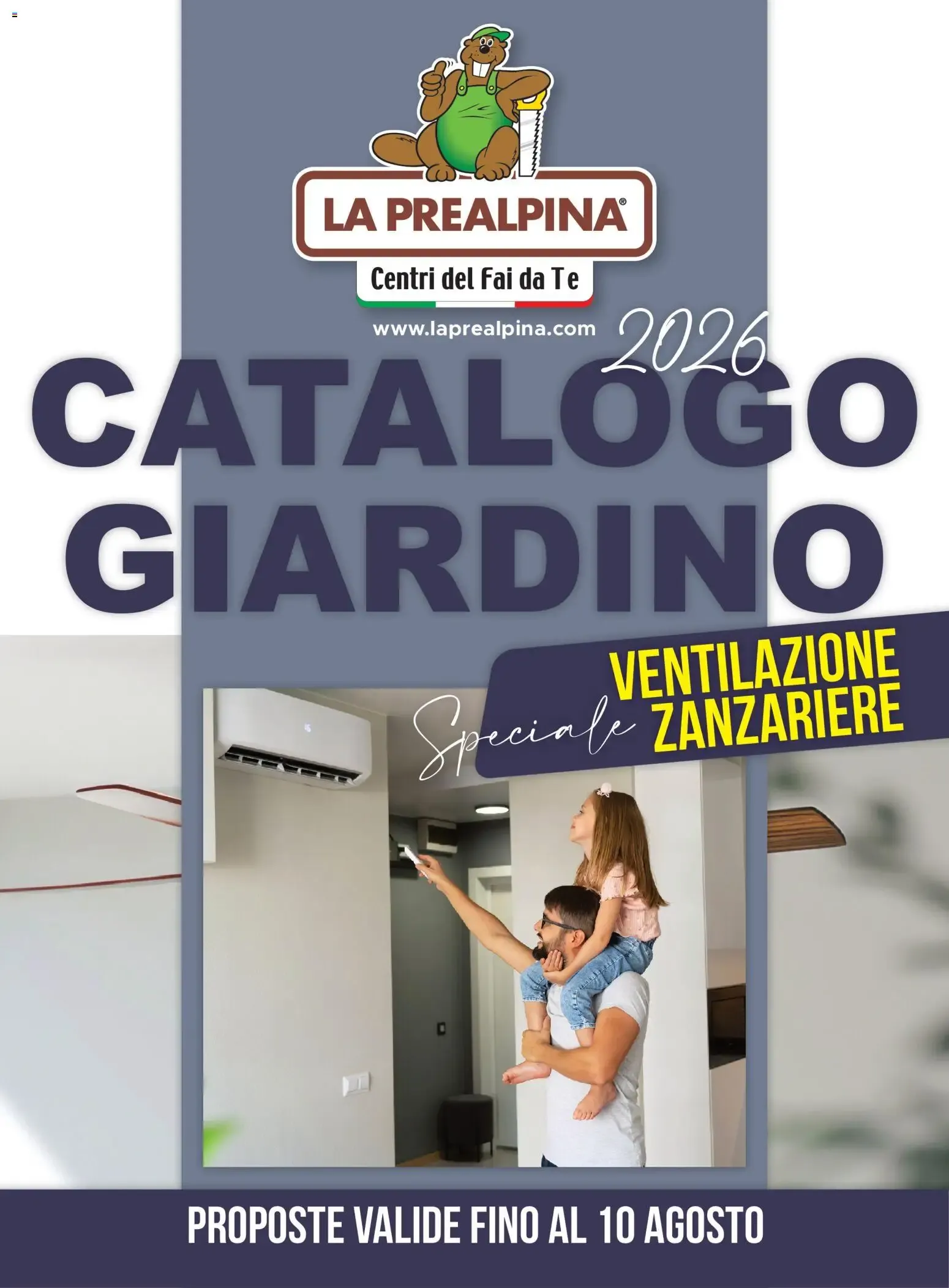 La Prealpina Catalogo Giardino Speciale Ventilazione Zanzariere 2026 da 8 giugno a 10 agosto di 2026 - Pagina del volantino 1