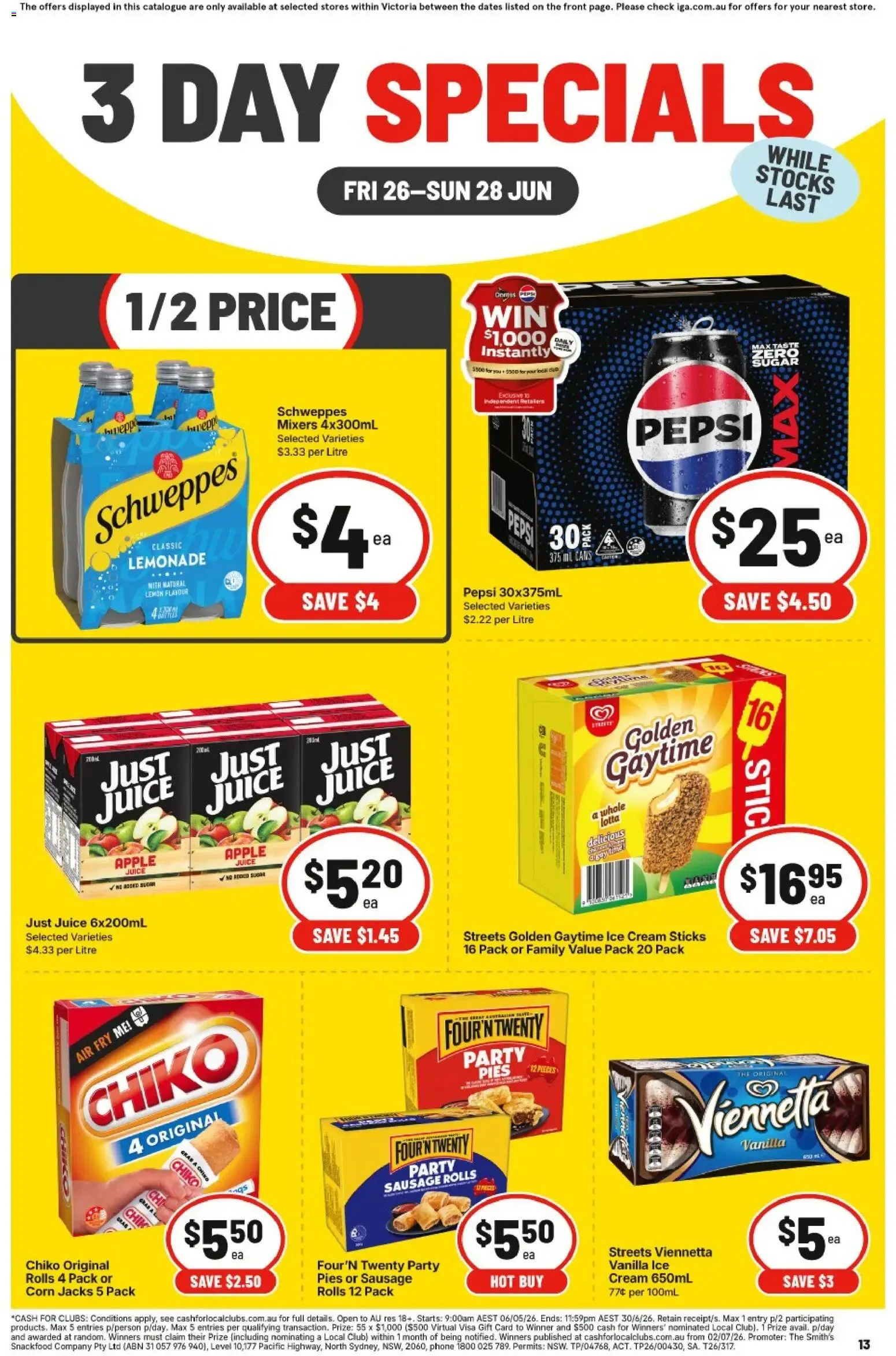3 DAY SPECIALS - Catalogue valid from 26 June to 28 June 2026 - page 2