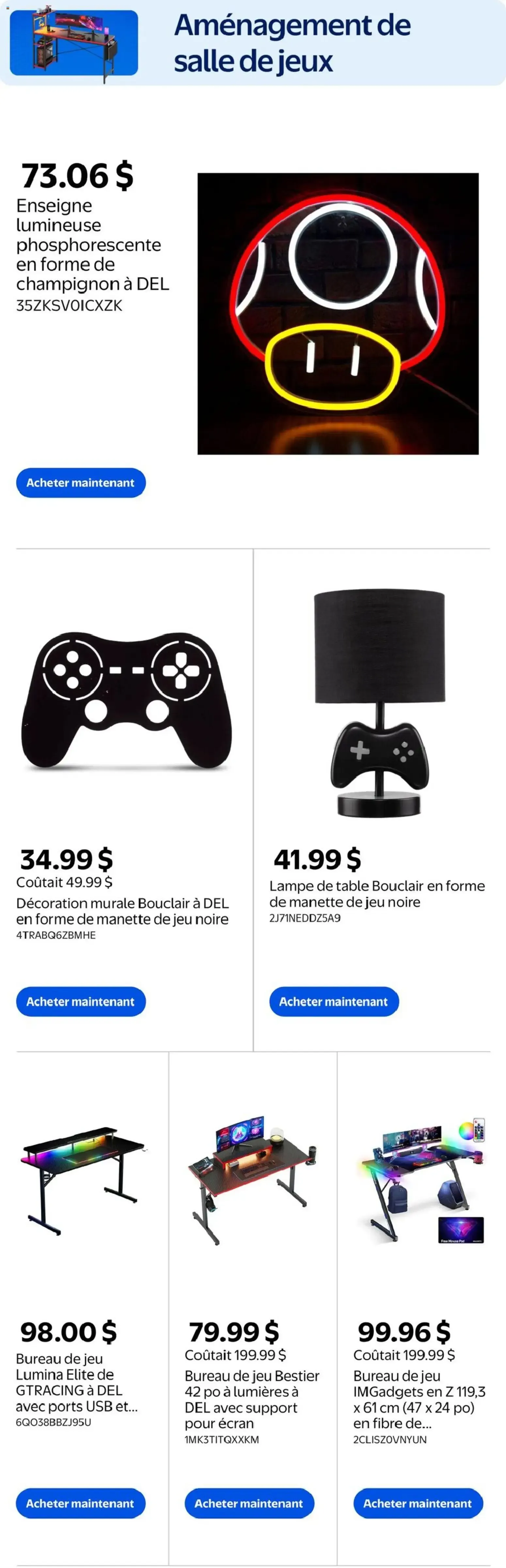 Walmart circulaire - Livret Jeux vidéo et divertissement from Oct 1, 2026 > weekly specials & deals from October 1 to October 14 2026 - flyer page 9
