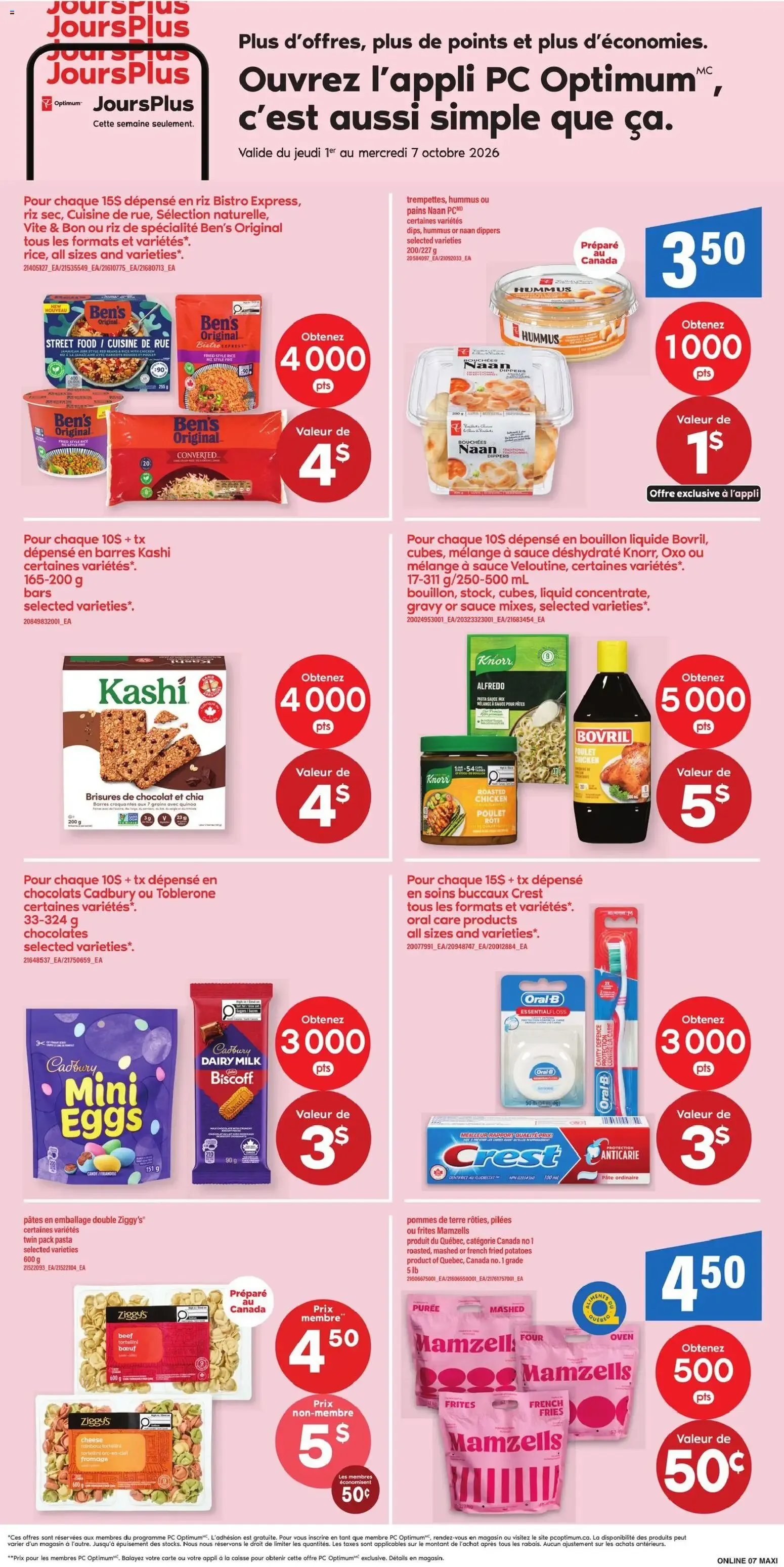 Maxi weekly flyer / circulaire from Oct 1, 2026 > weekly specials & deals from October 1 to October 7 2026 - flyer page 11