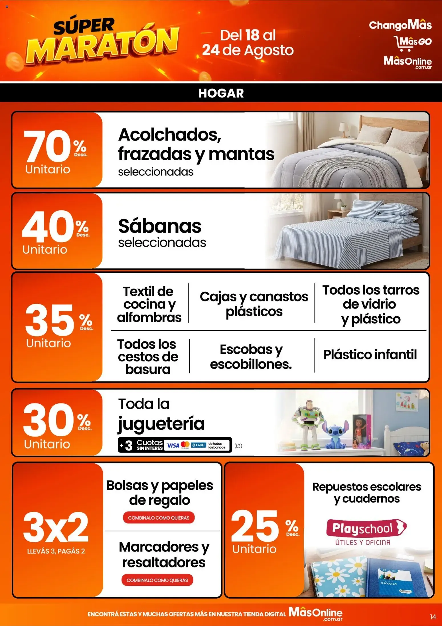 Ofertas de ChangoMás SÚPER MARATÓN 18 de agosto al 24 de agosto 2026 - Página 13 del catálogo