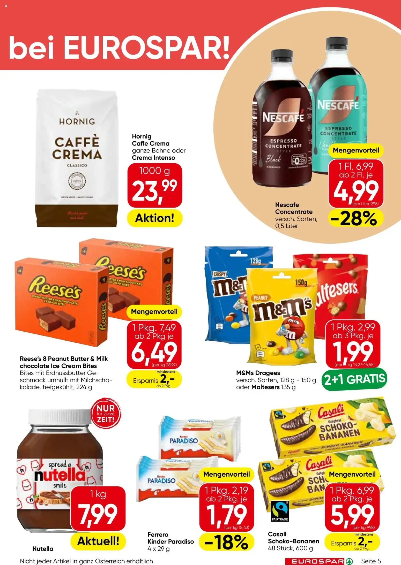 Eurospar Flugblatt von 24.09.2026 - Aktuelle Angebote von 24. September bis 7. Oktober 2026 - Flugblätt seite  5