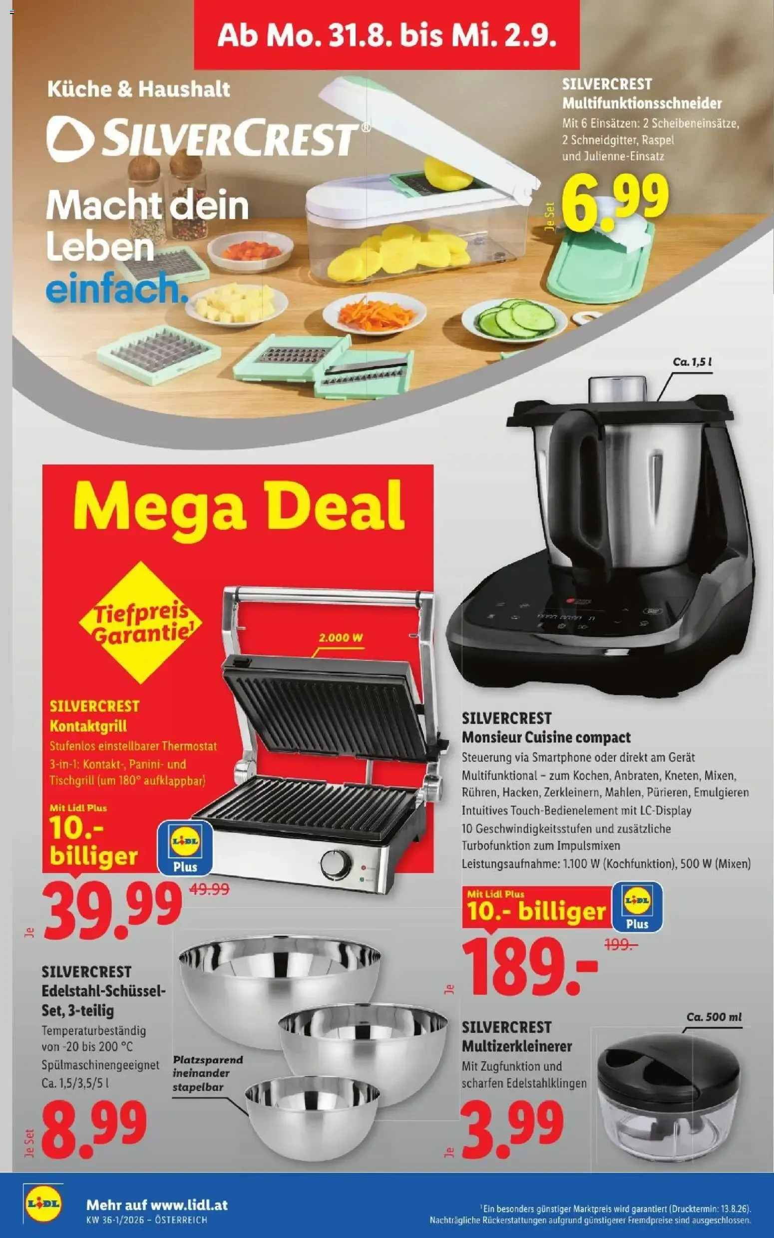 Lidl - Flugblatt ab 27.08.2026 - Angebote ab donnerstag von 27. August bis 29. August 2026 - Flugblätt seite  33