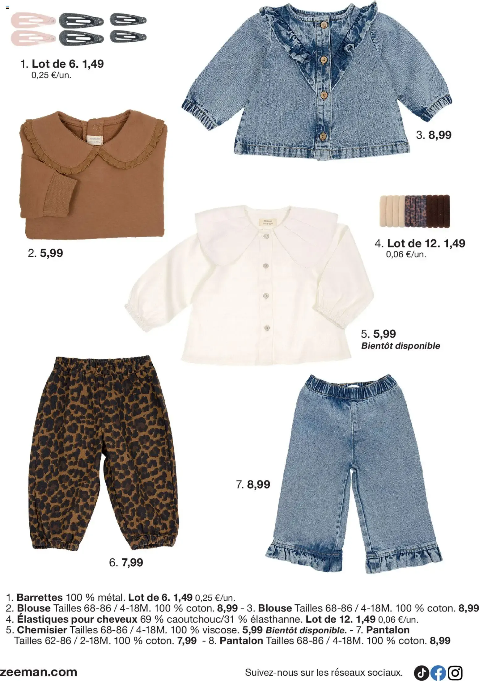 Zeeman catalogue 18/07/2026 - nouveau prospectus du 18 juillet au 24 juillet 2026 - Catalogue page 4