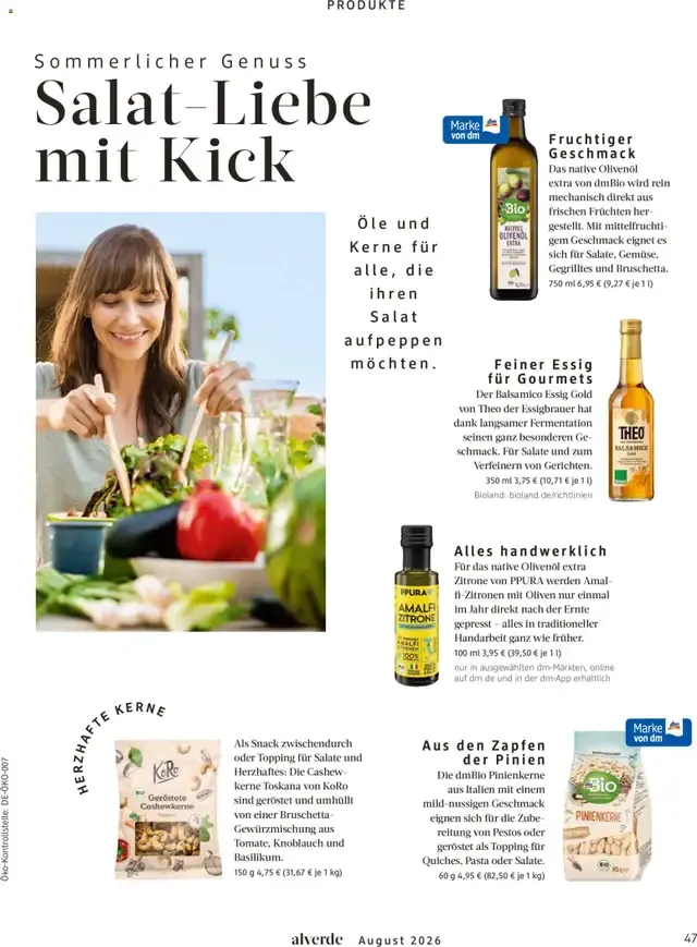 dm Magazin alverde - Will Kinder stark machen von 1. August bis 31. August 2026 - Prospekt seite 47