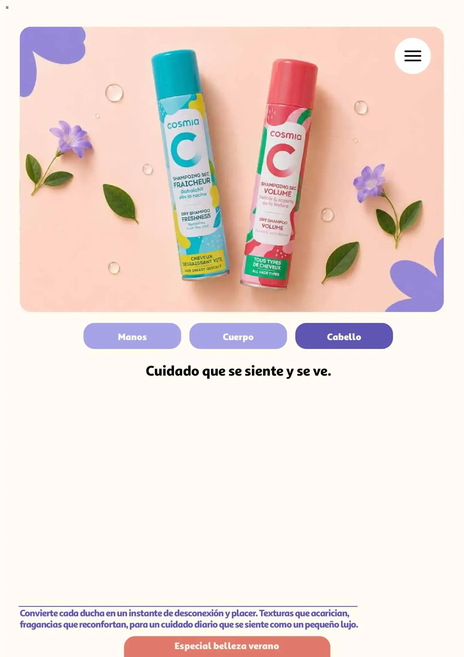 Catálogo de Alcampo folleto digital: Aquí se viene a Brillar con Cosmia 5 de mayo al 31 de diciembre 2026 - Página 10