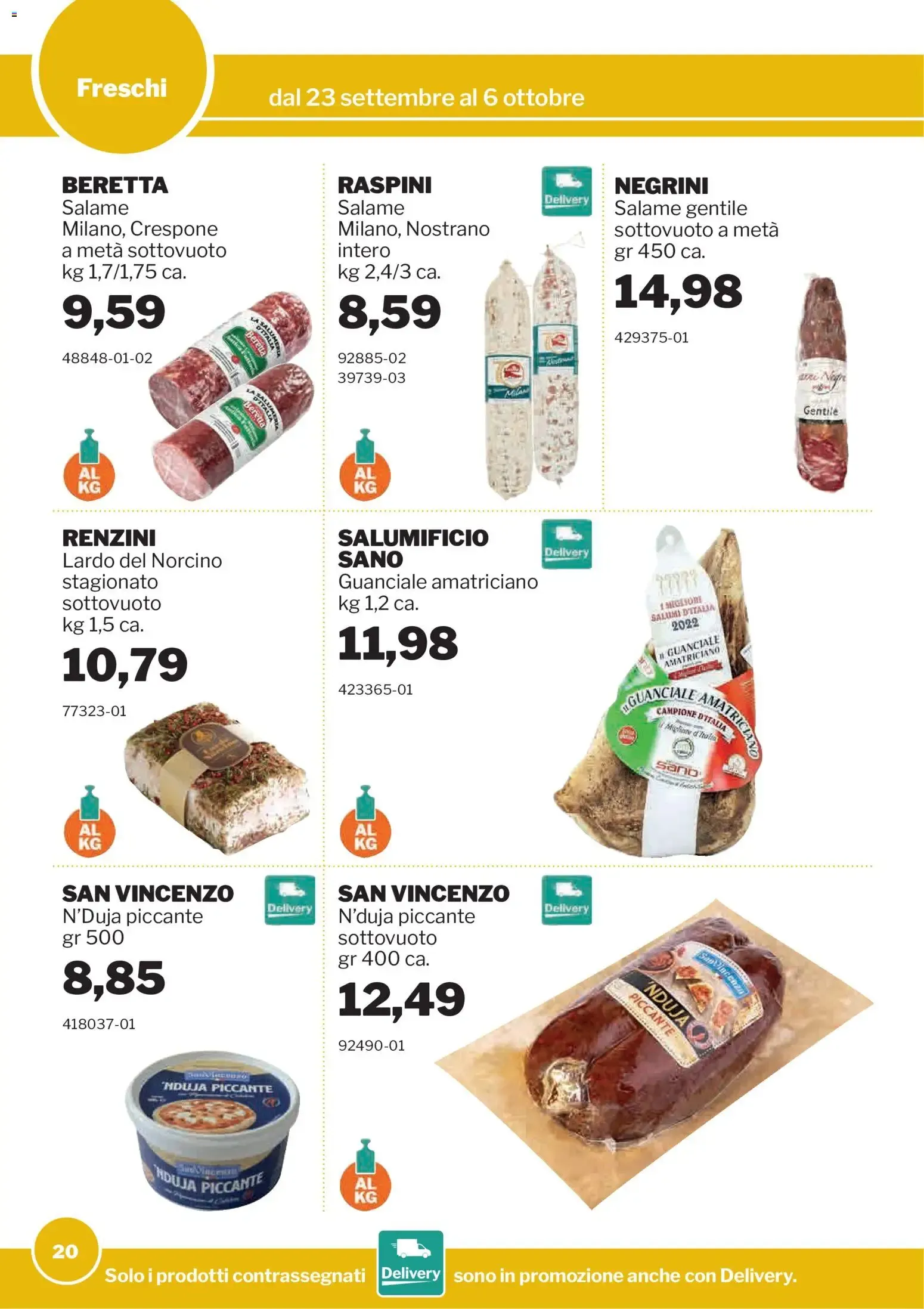 Promozioni GrosMarket da 23 settembre a 6 ottobre di 2026 - Pagina del volantino 20