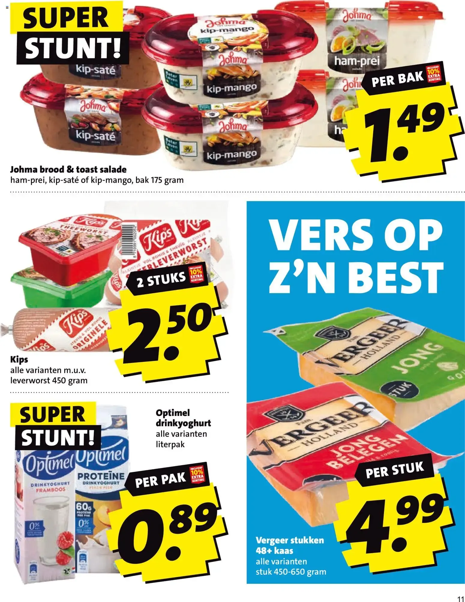Boni DISCOUNT PRIJS! van 28 september tot 4 oktober 2026 - Folder pagina 11