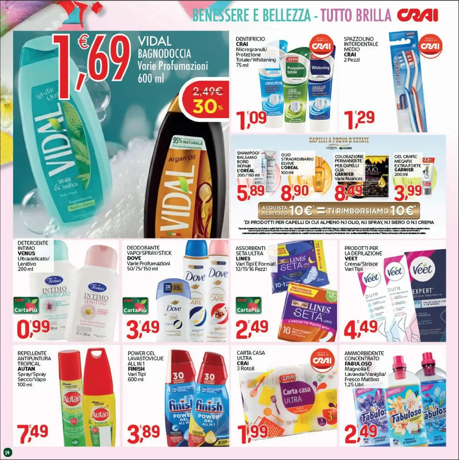CRAI SCONTO che SCOTTA da 9 luglio a 19 luglio di 2026 - Pagina del volantino 14