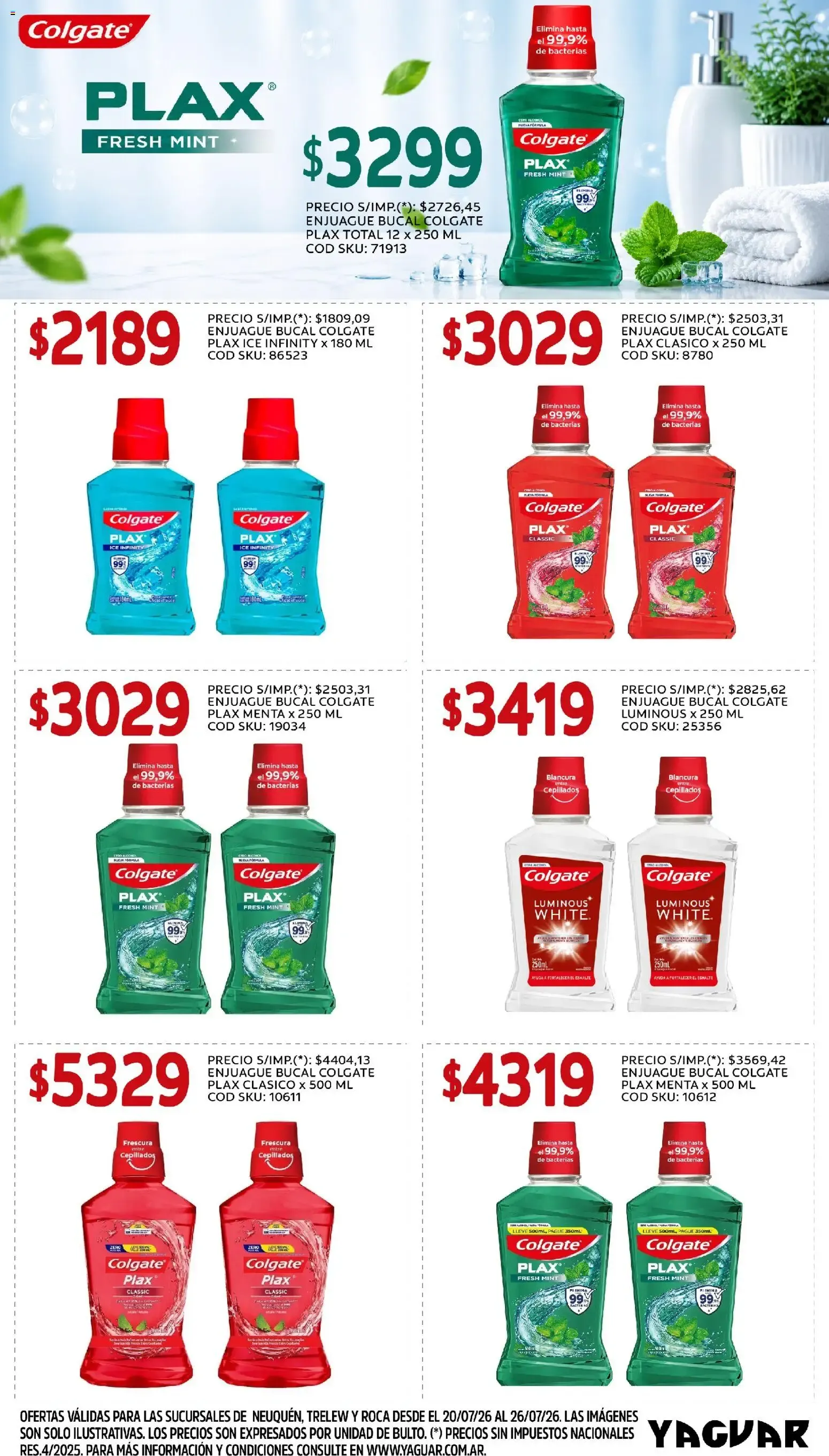 Ofertas de Yaguar: Comprá como en el súper a precios mayoristas - Aliados de tu bolsillo 20 de julio al 26 de julio 2026 - Página 4 del catálogo