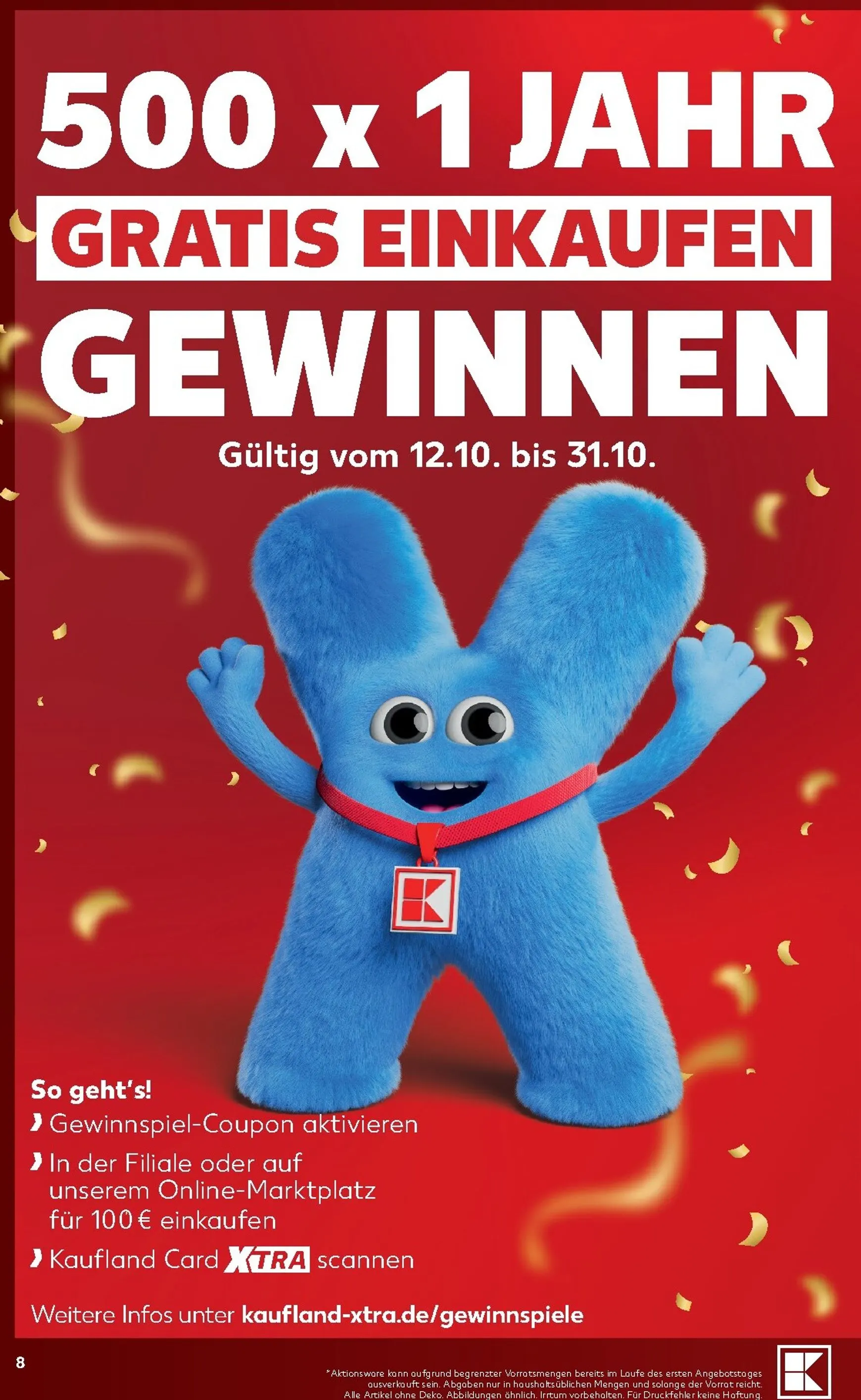Kaufland - Xtra Prospekt – von Montag 12.10.2026 bis Samstag 31.10.2026 von 12. Oktober bis 31. Oktober 2026 - Prospekt seite 2
