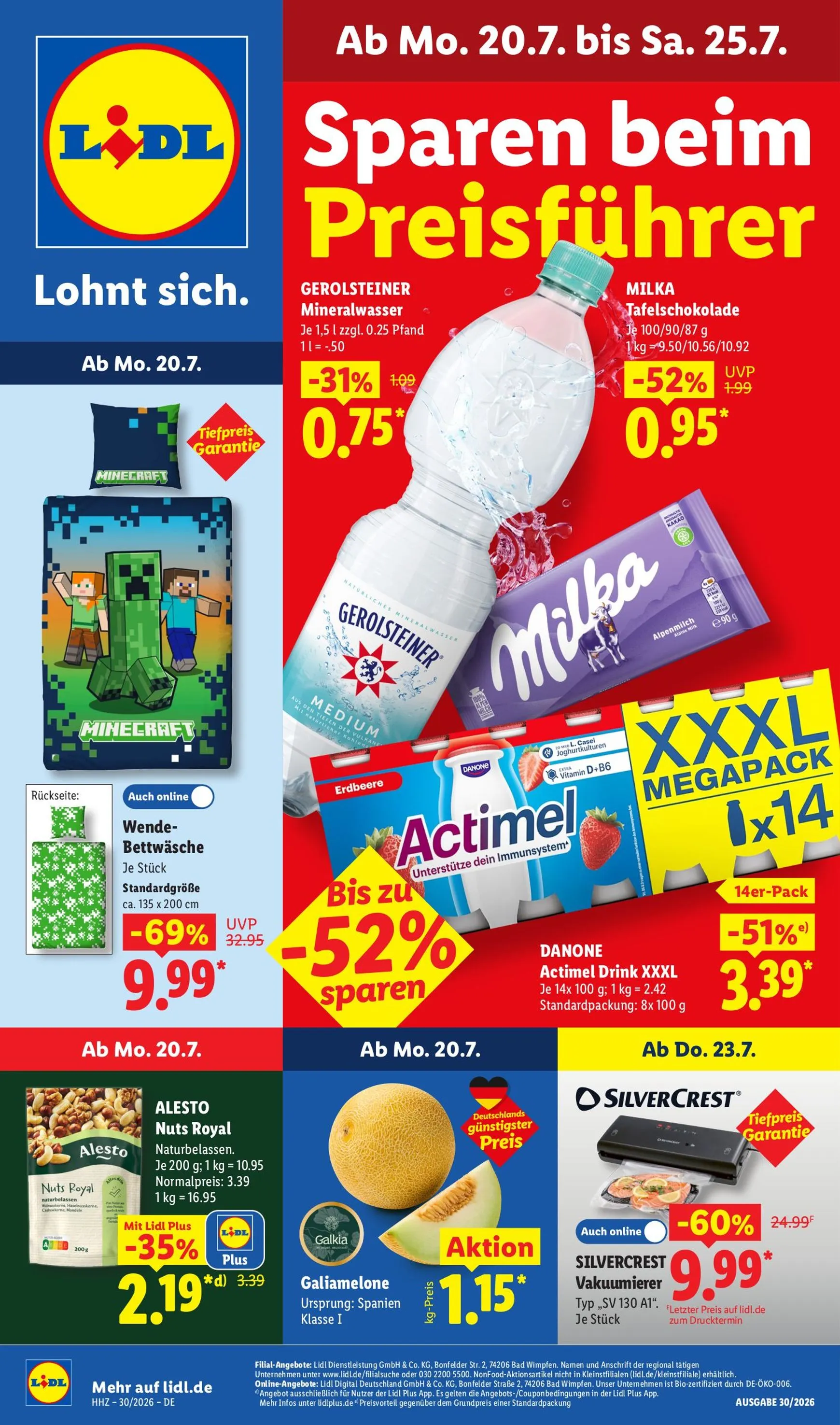 Lidl: Sparen beim Preisführer