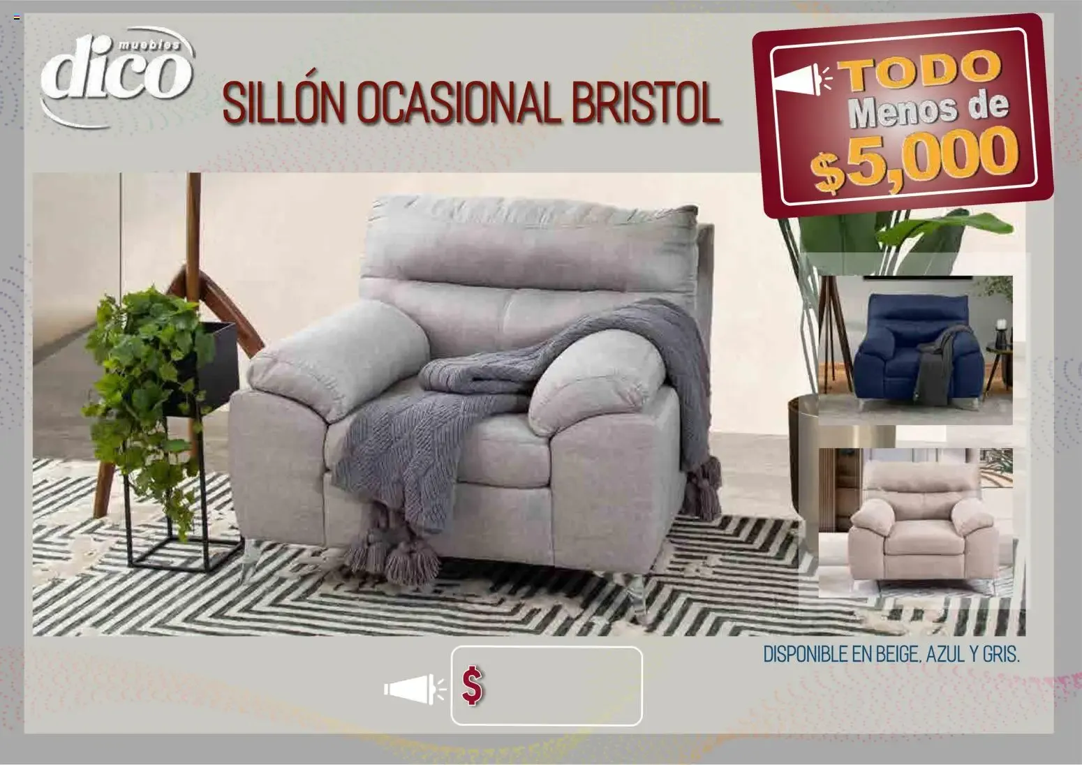 Catálogo de Muebles Dico - Todo Menos de $5,000 9 de abril al 31 de diciembre 2026 - Pagina 25