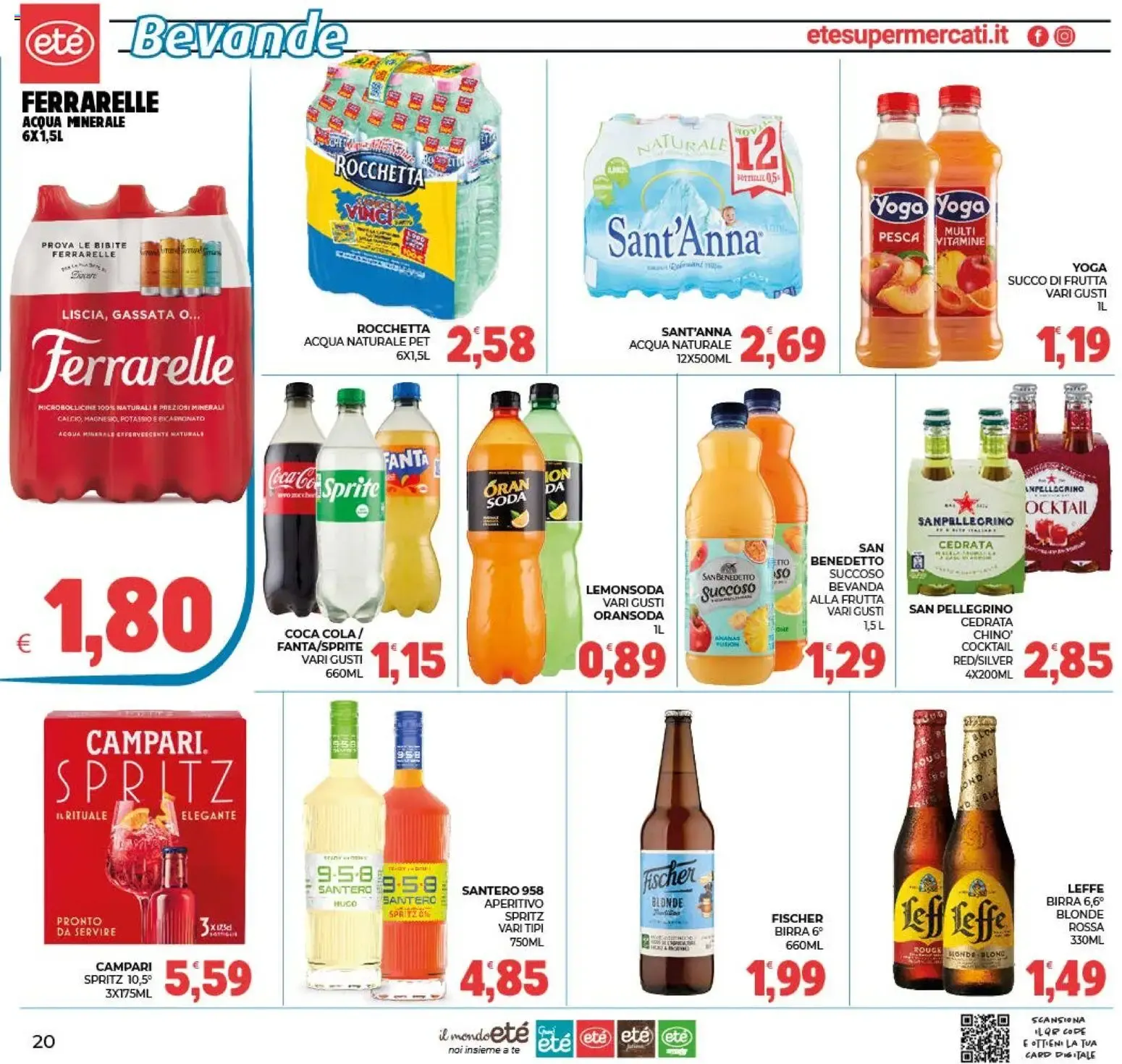 Eté volantino dal 02/10/2026 - online Offerte da 2 ottobre a 12 ottobre di 2026 - Pagina del volantino 20