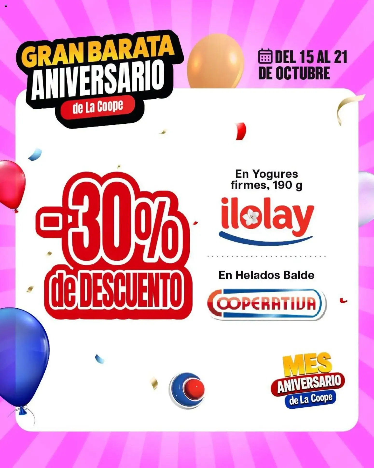 Ofertas de Gran Barata Aniversario de La Coope 15 de octubre al 21 de octubre 2026 - Página 8 del catálogo