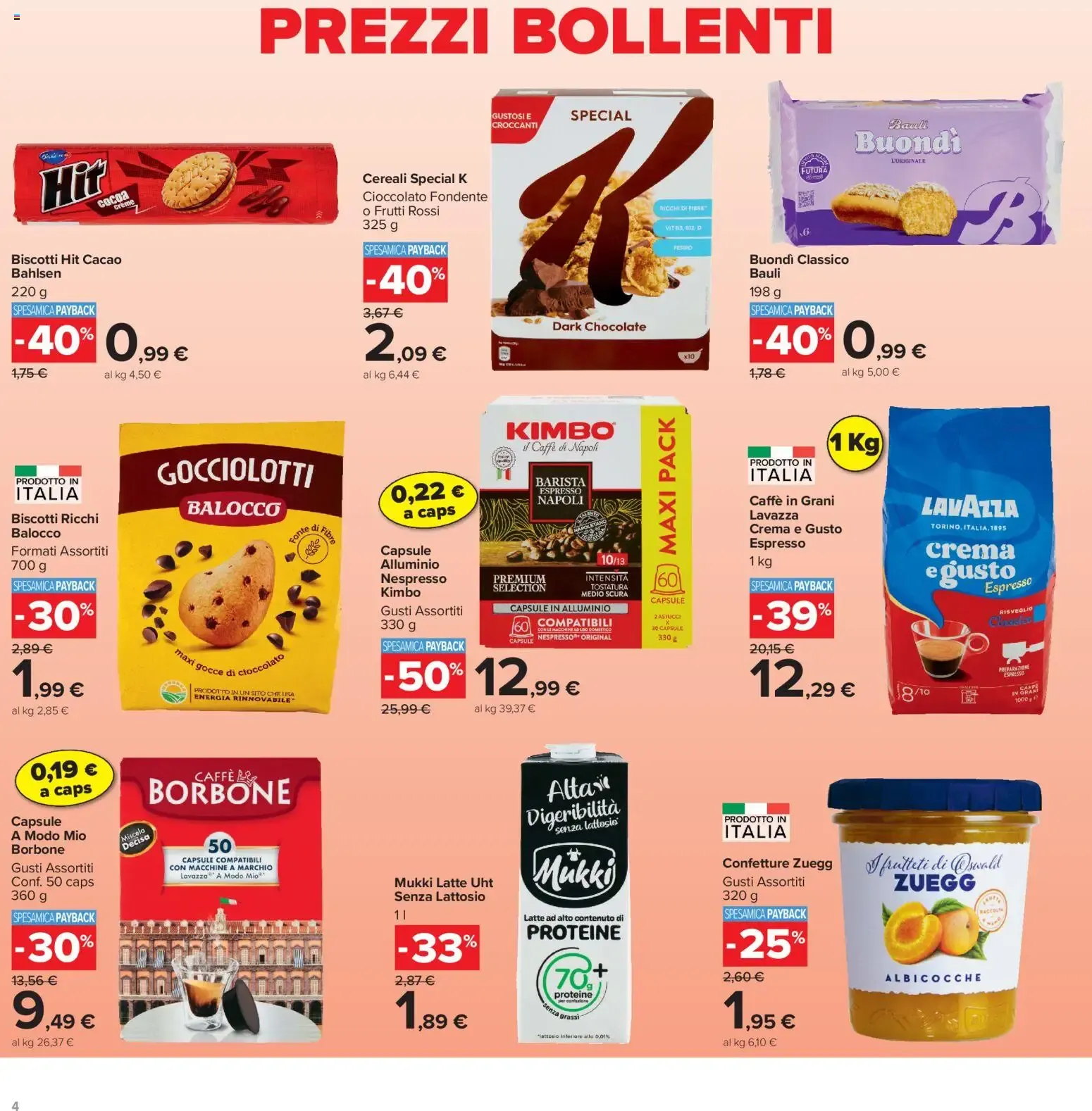 Carrefour Market: Prezzi Bollenti da 6 agosto a 19 agosto di 2026 - Pagina del volantino 4