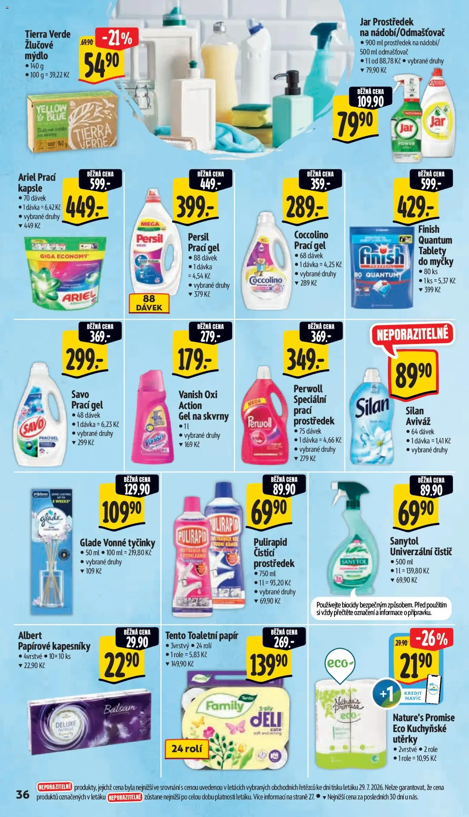 Albert leták - Hypermarket - Vestec od 05.08.2026 - Akční leták - 5. srpna 11. srpna 2026 - Page 54