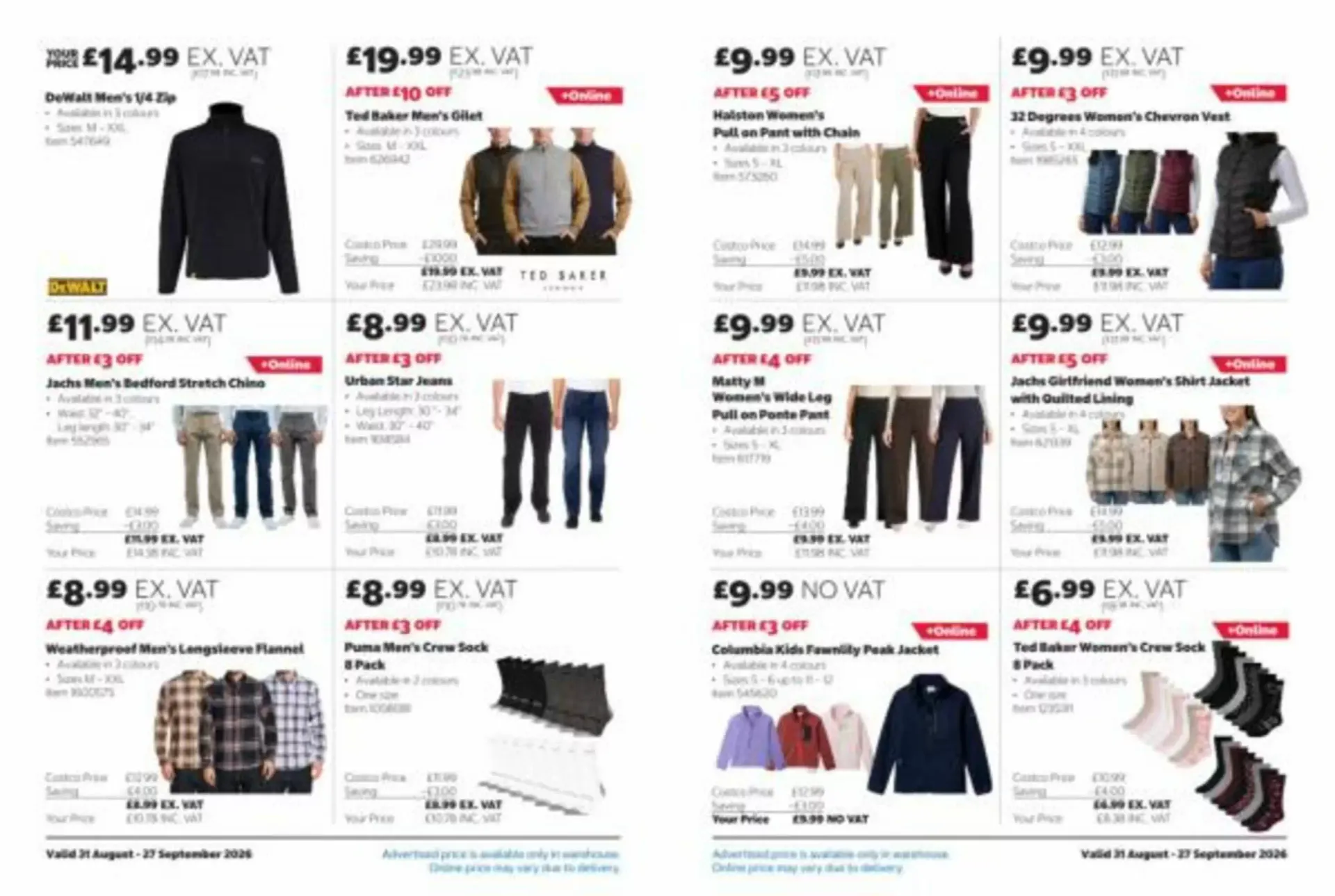 Costco leaflet from 31 August to 27 September 2026 - Catalogue Page 7