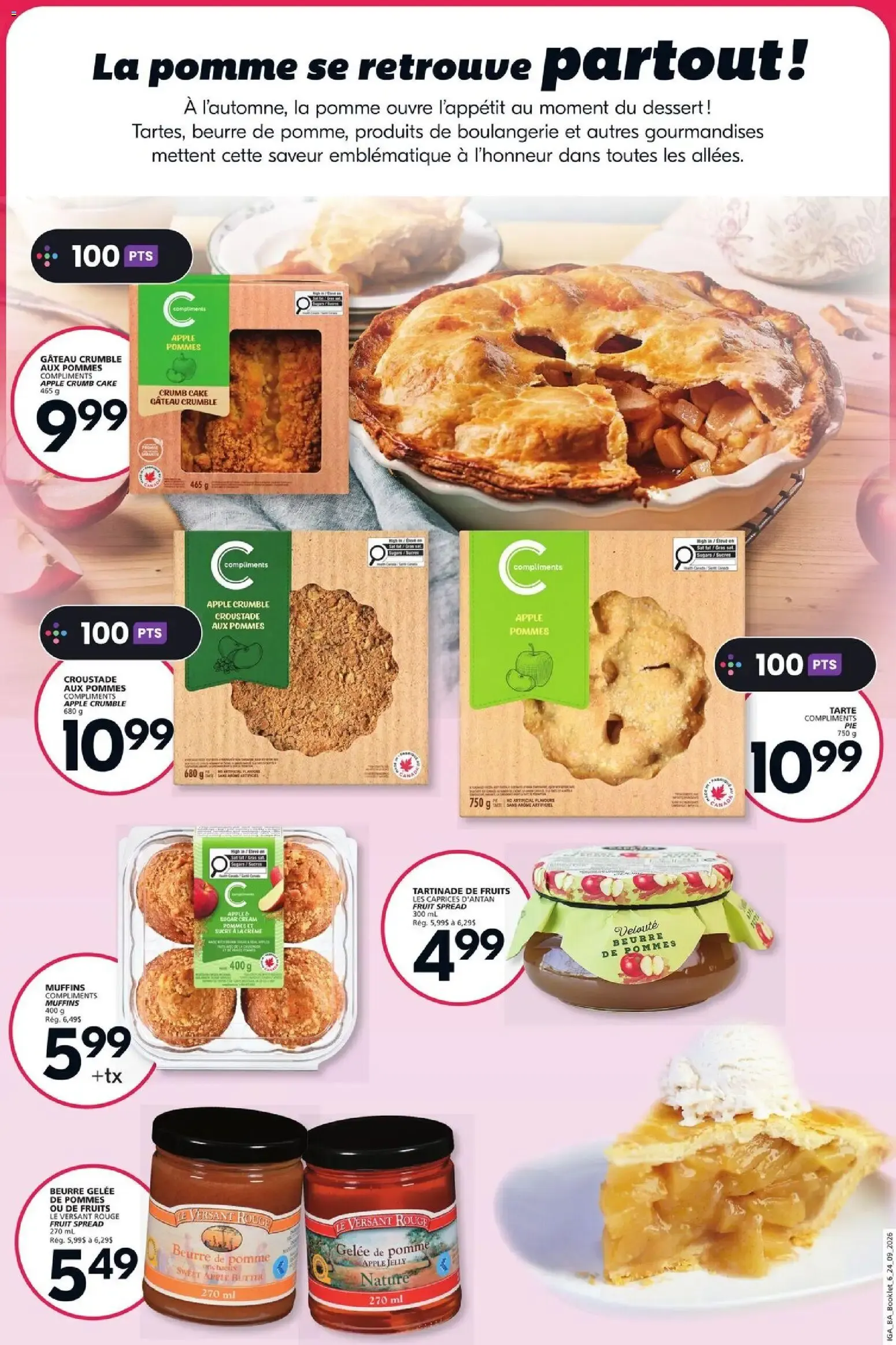 L'automne à savourer from September 24 to September 30 2026 - flyer page 6