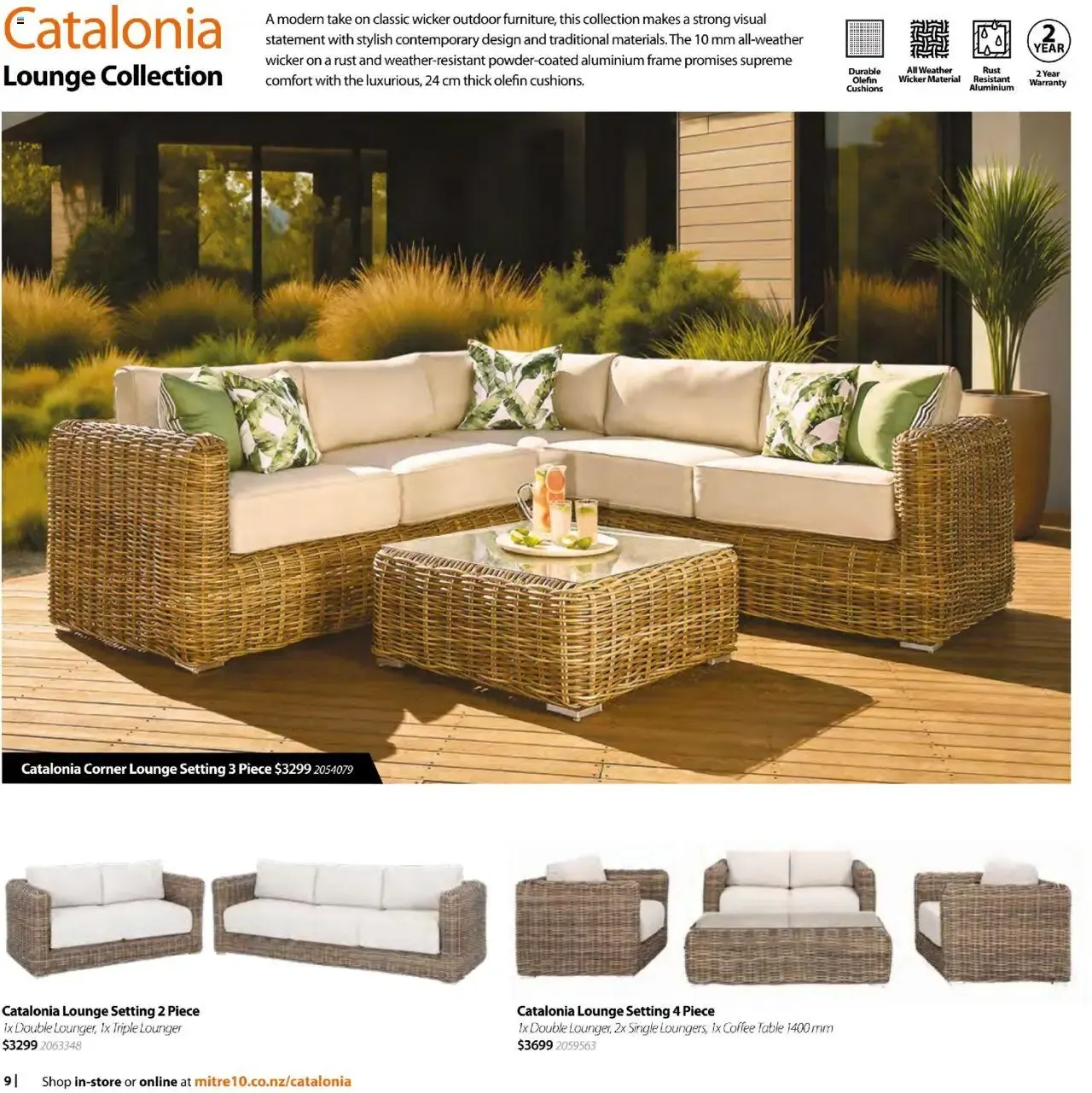 Mitre 10 Outdoor Living 2025 - 2026 Collection from 16 October to 31 December 2026 - Catalogue Page 12