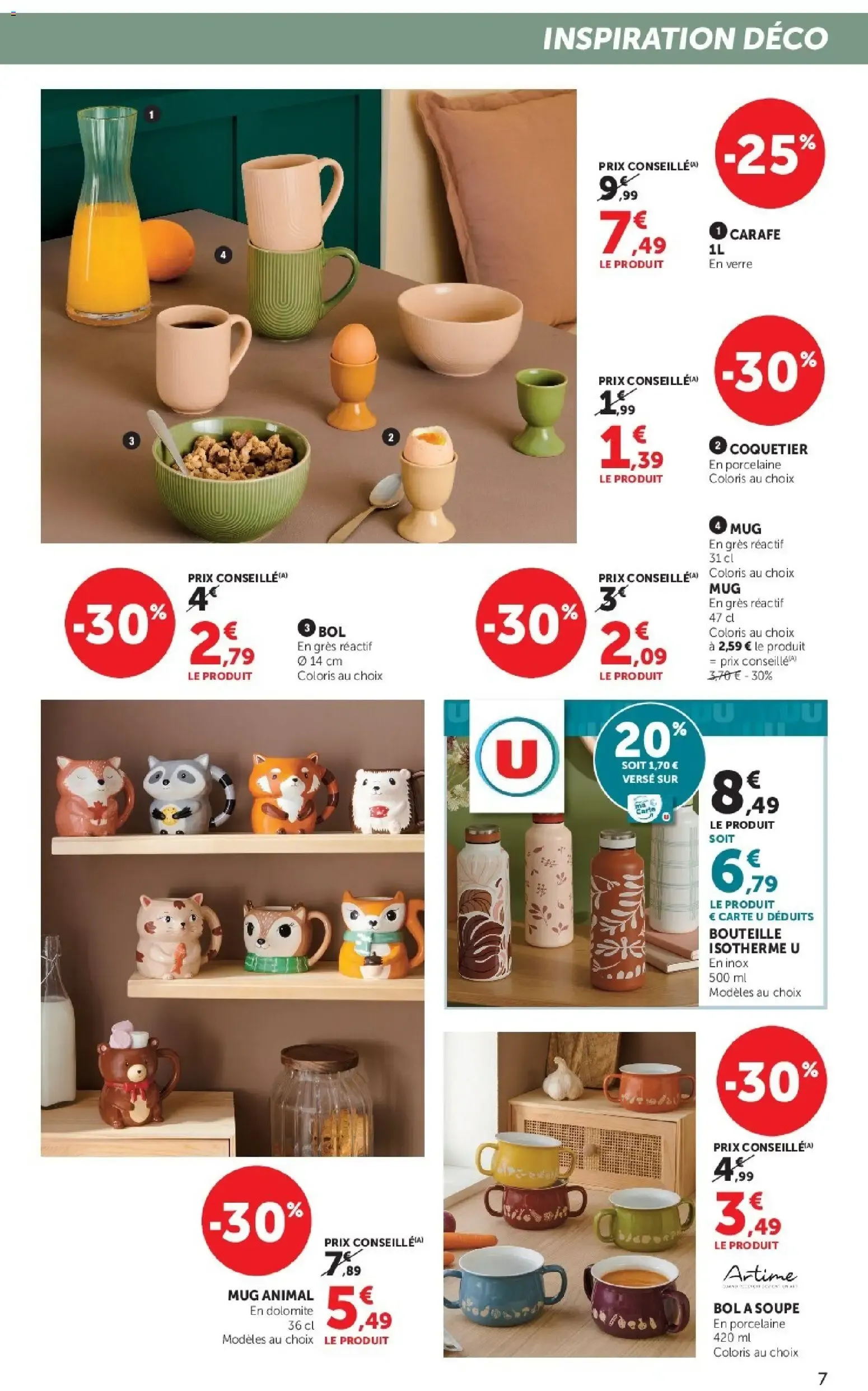 Super U - La Maison à prix bas à partir du 06/10/2026 - promo en ligne du 6 octobre au 18 octobre 2026 - Catalogue page 7