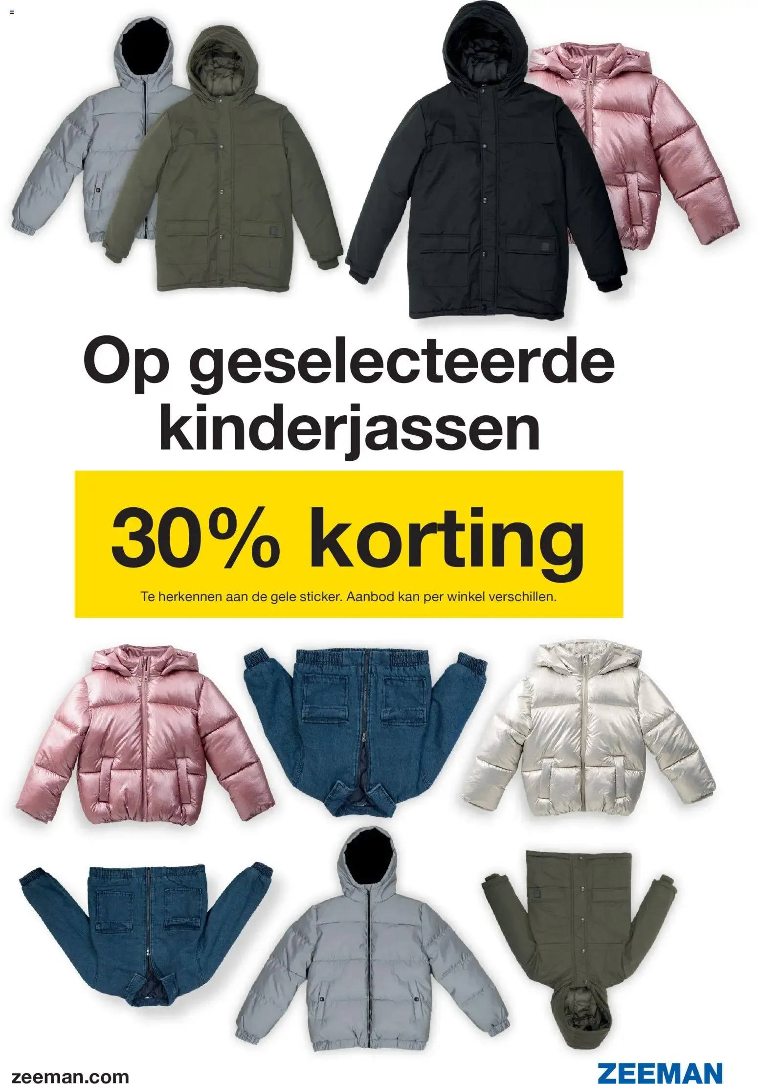 Zeeman: Zachte breisels voor frisse dagen, Baby, Dames Trui en 30% korting op kinderjassen van 10 oktober tot 23 oktober 2026 - Folder pagina 7