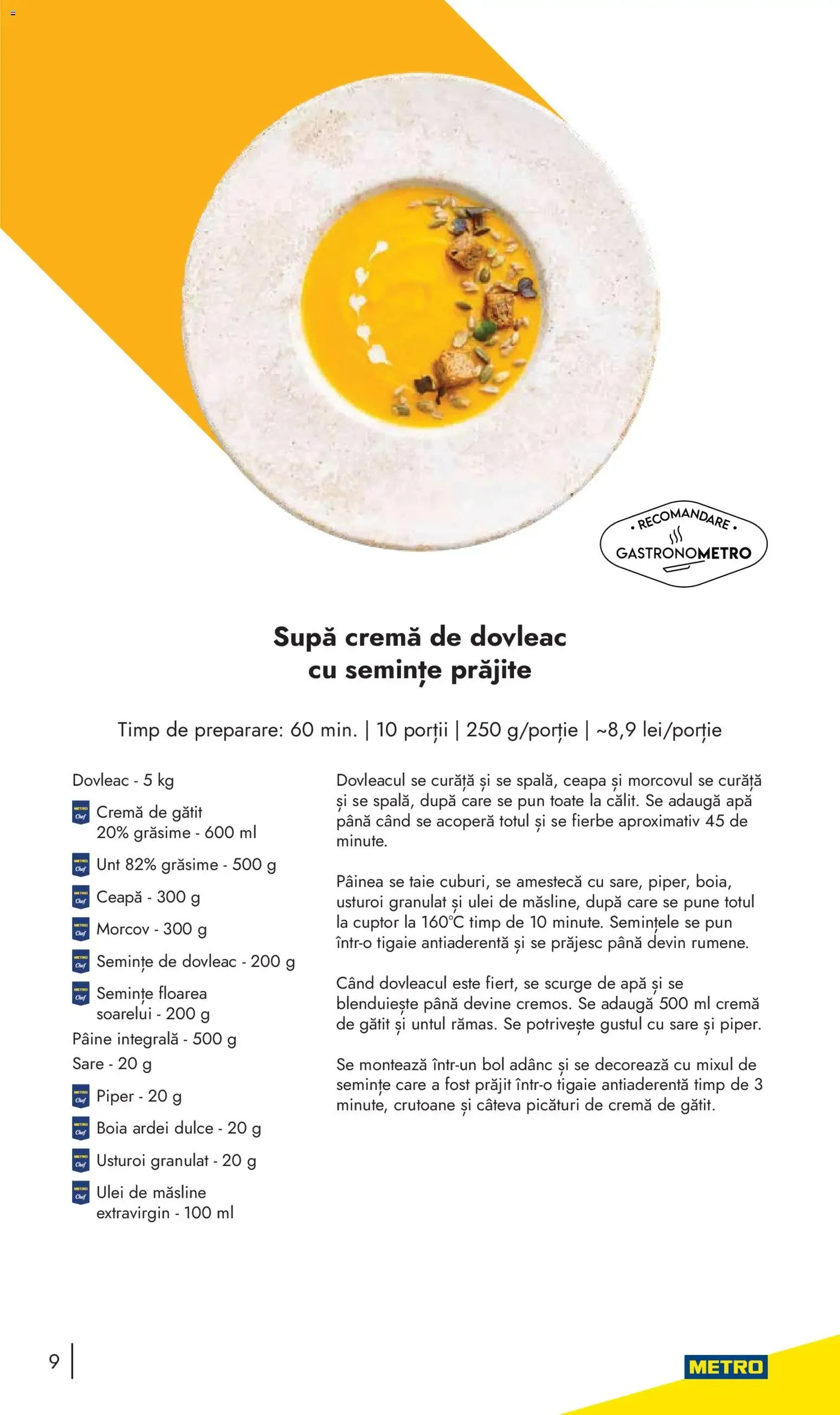 Catalog Metro catalog - ReView Tendințe și Recomandări - Oferta 10.11.2025 - 31.12.2026 de la 10 noiembrie până la 31 decembrie 2026 - Revista Pagina 9