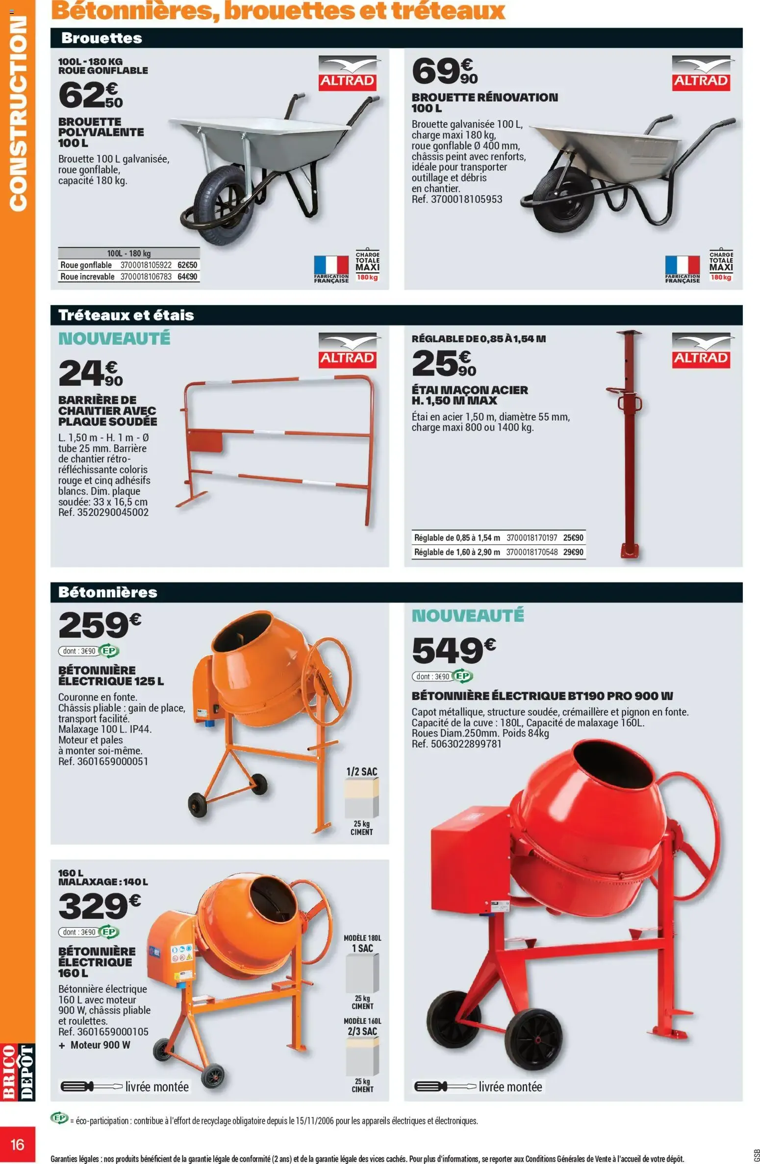 L'Officiel du Bricolage Été 2026 du 16 juin au 31 août 2026 - Catalogue page 16