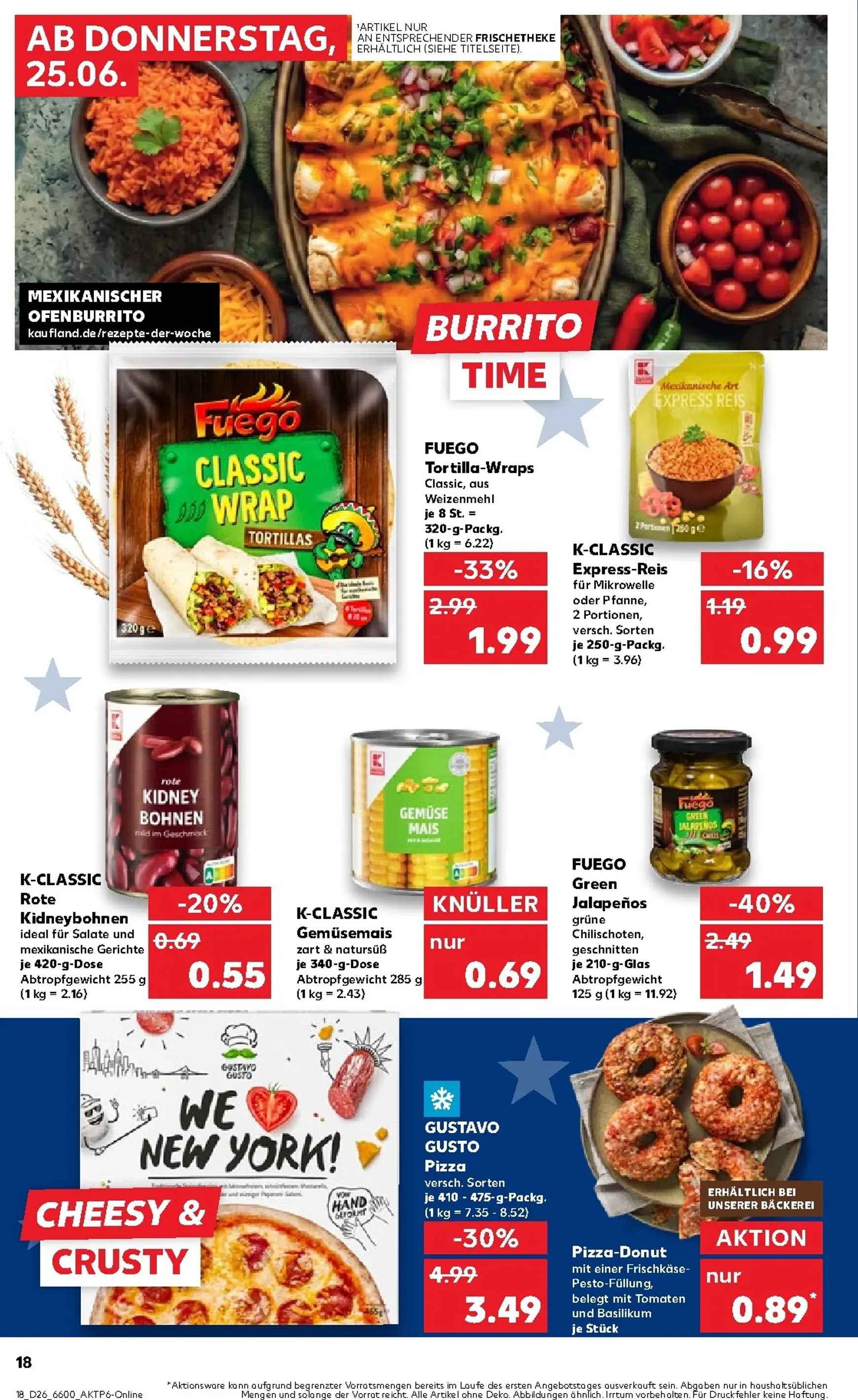 Neuer Kaufland Prospekt – von Donnerstag 25.06.2026 bis Mittwoch 01.07.2026 von 25. Juni bis 1. Juli 2026 - Prospekt seite 19
