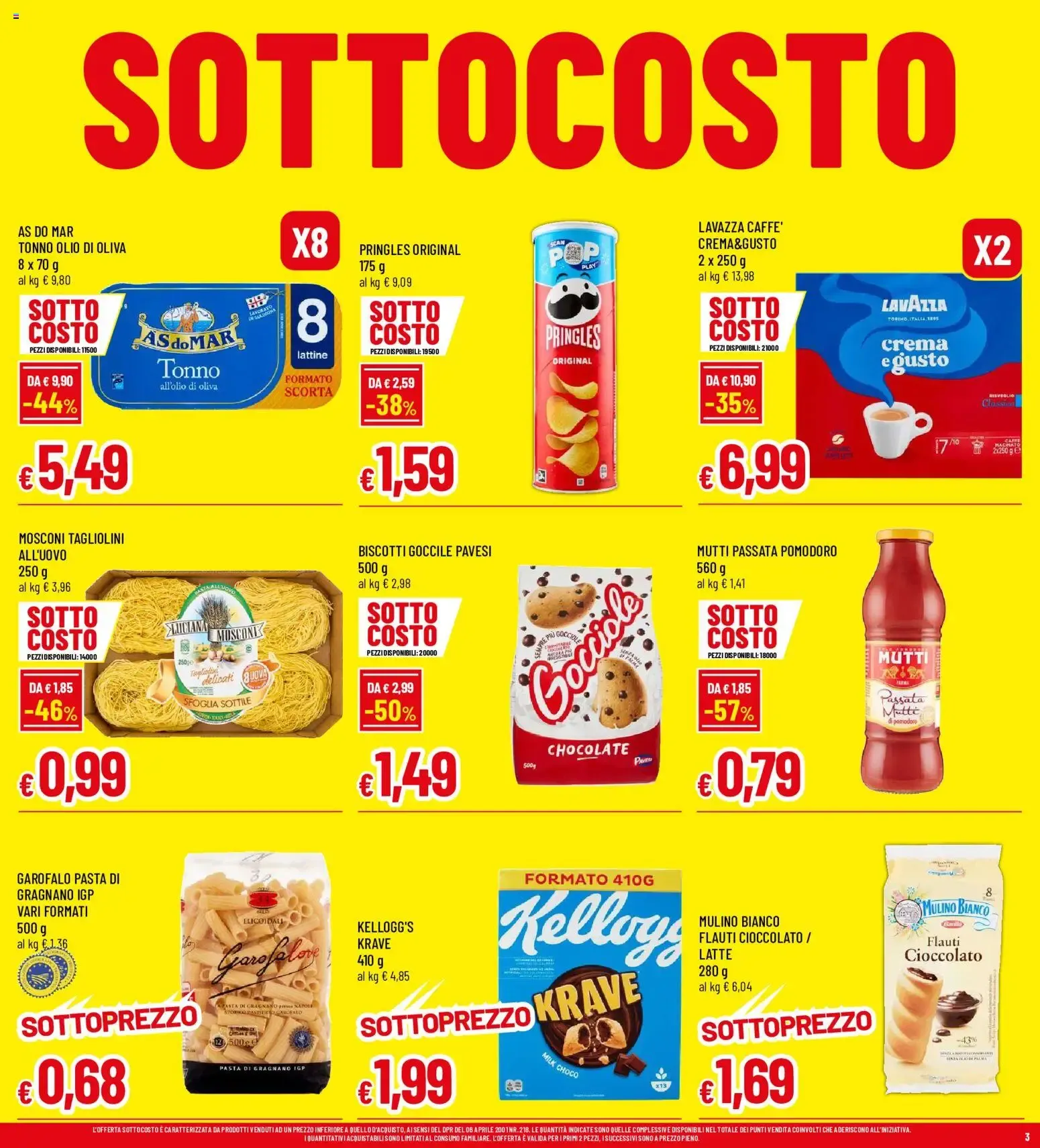 Famila Sottocosto da 3 settembre a 12 settembre di 2026 - Pagina del volantino 3