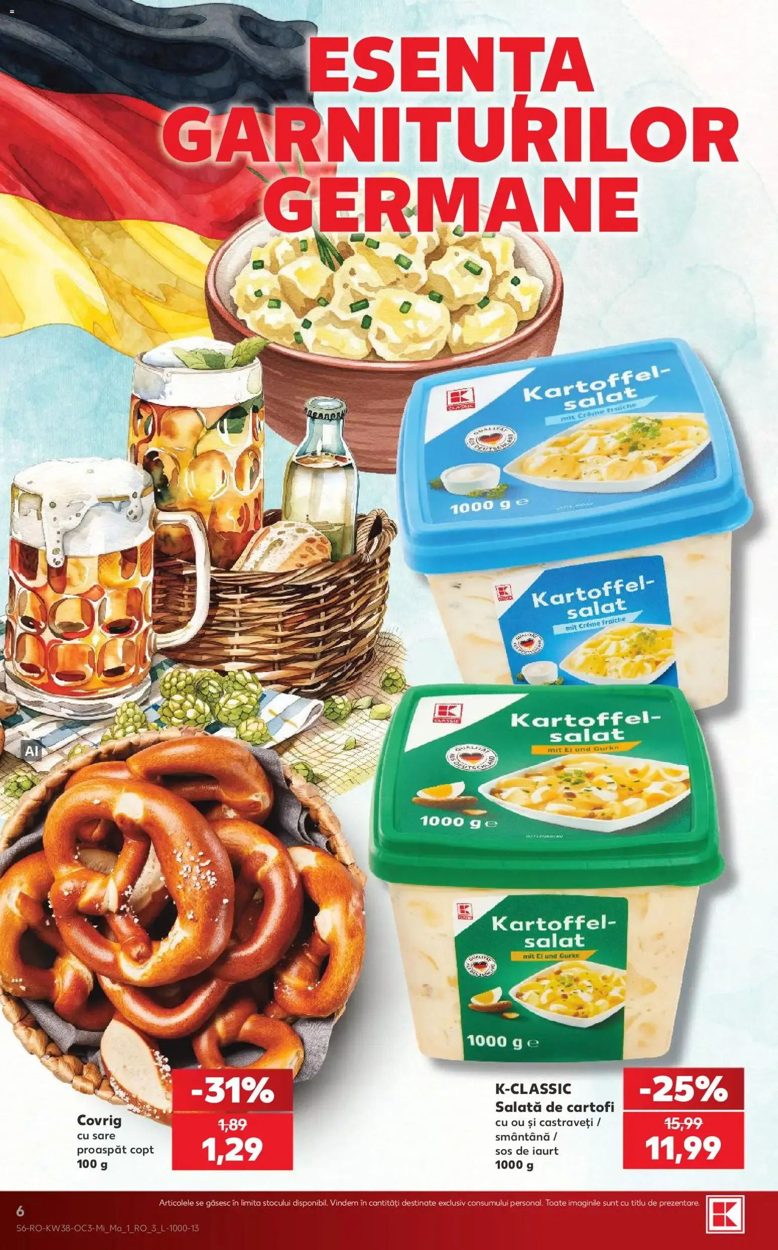 Catalog Kaufland: Descoperă Gustul Autentic al Germaniei de la 16 septembrie până la 22 septembrie 2026 - Revista Pagina 6