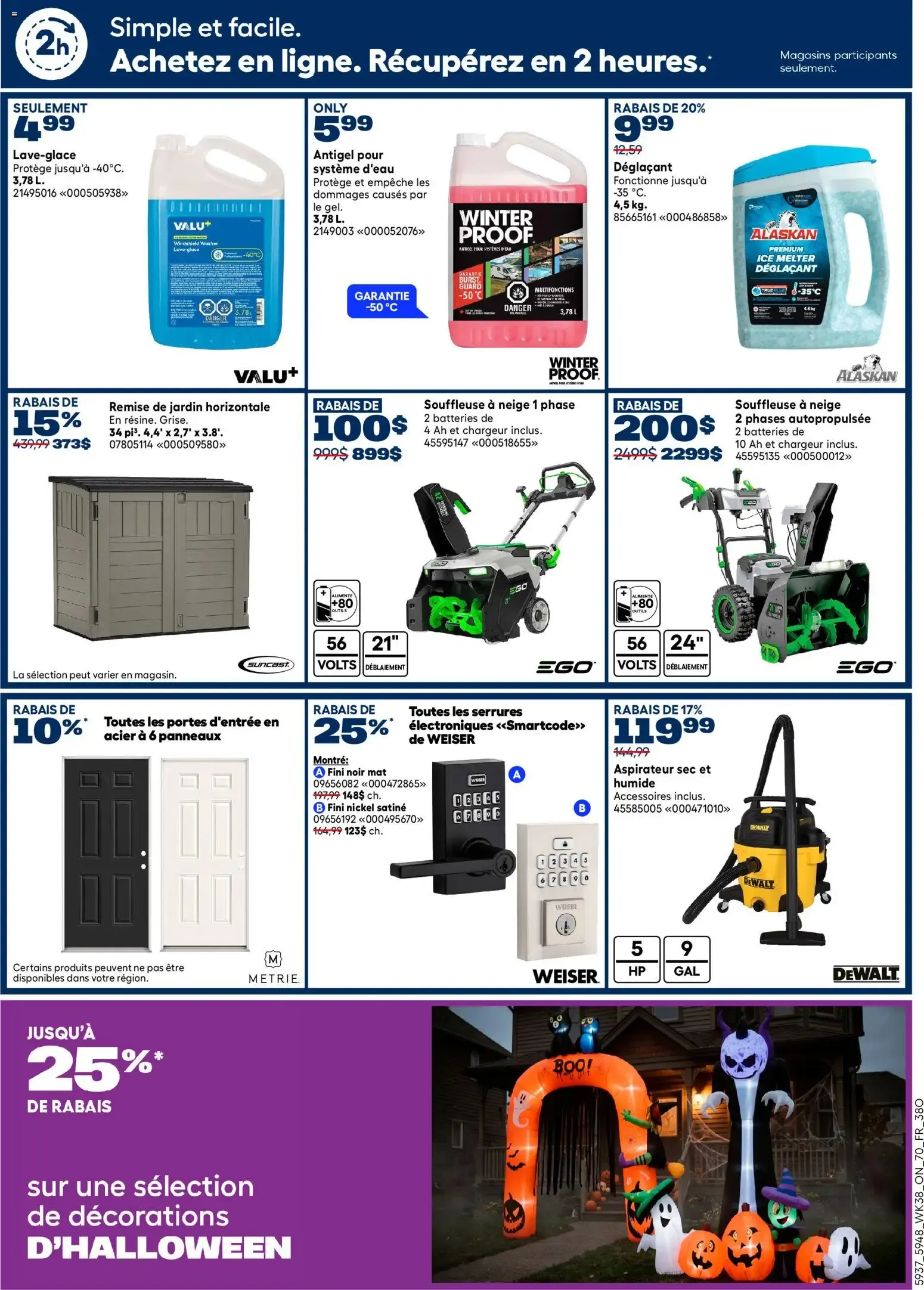 Rona circulaire from Oct 15, 2026 > weekly specials & deals from October 15 to October 28 2026 - flyer page 3