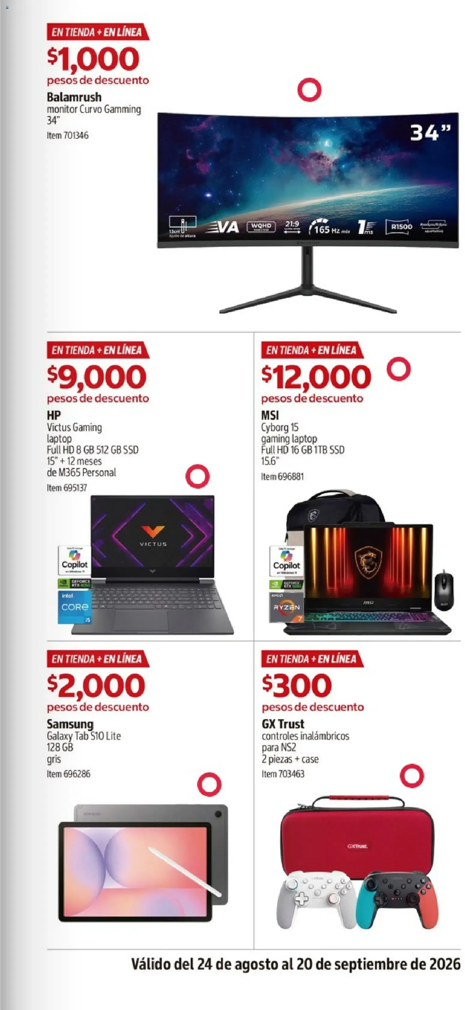 Catálogo de Catálogo COSTCO de 24/08/2026 - ofertas y promociones 24 de agosto al 20 de septiembre 2026 - Pagina 9