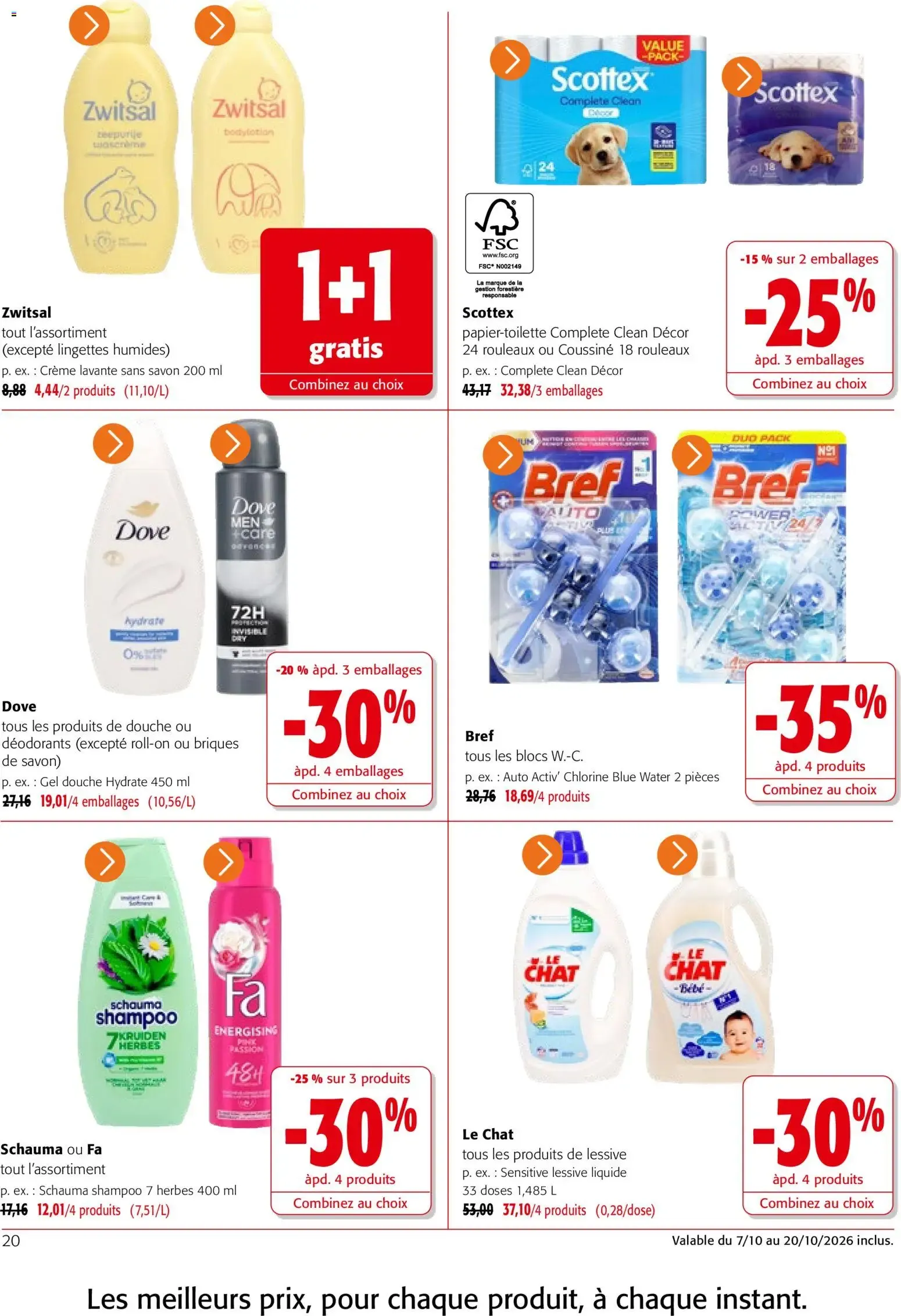 Colruyt catalogue à partir du 07/10/2026 - promo en ligne du 7 octobre au 20 octobre 2026 - Catalogue page 20