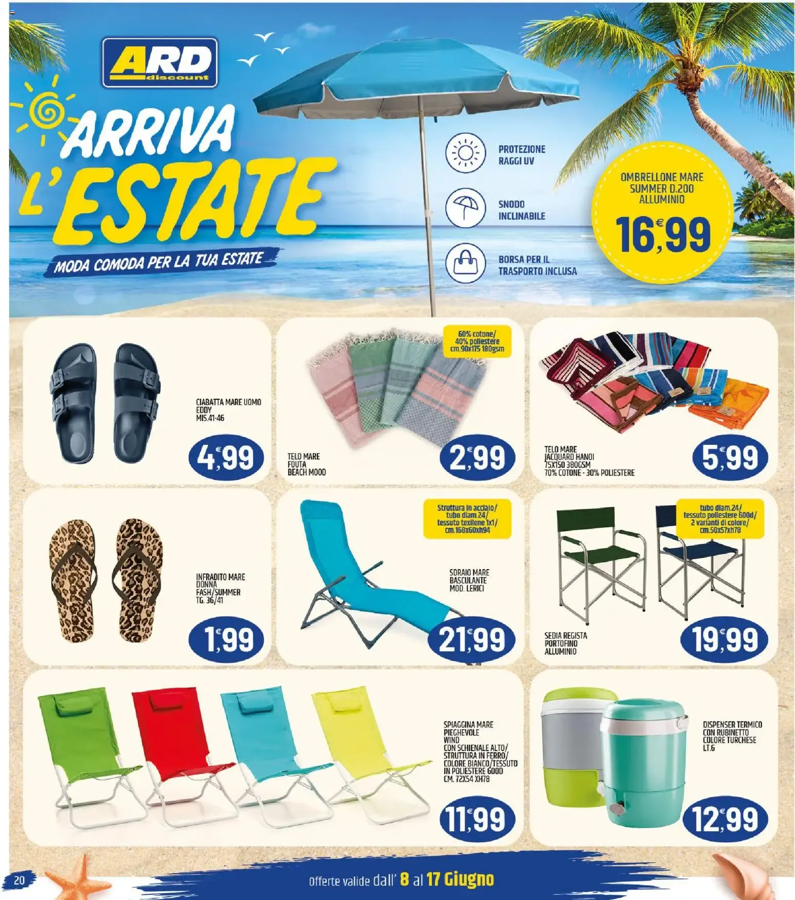 Nuovo ARD Discount volantino Puglia dal 08/06/2026 > offerte anteprima 🛍️ da 8 giugno a 17 giugno di 2026 - Pagina del volantino 20