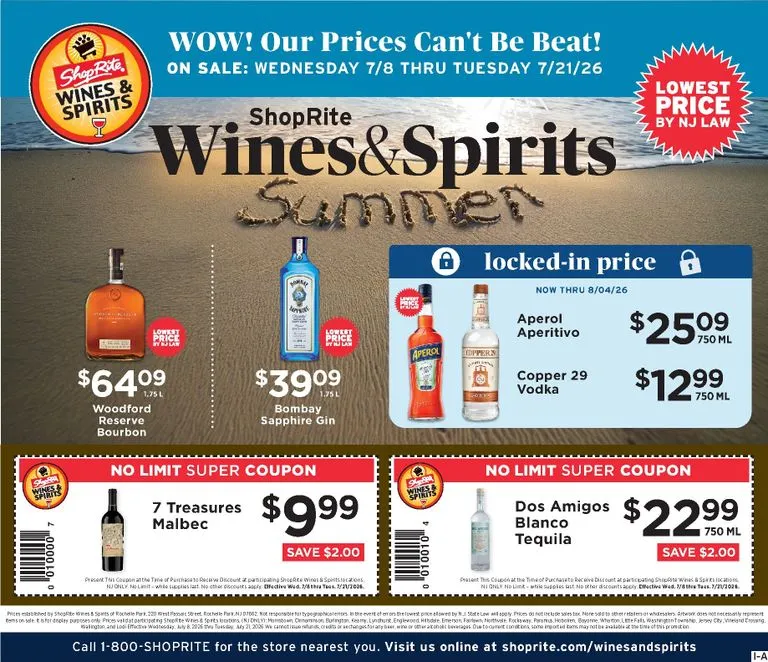 ShopRite Wines&Spirits Summer