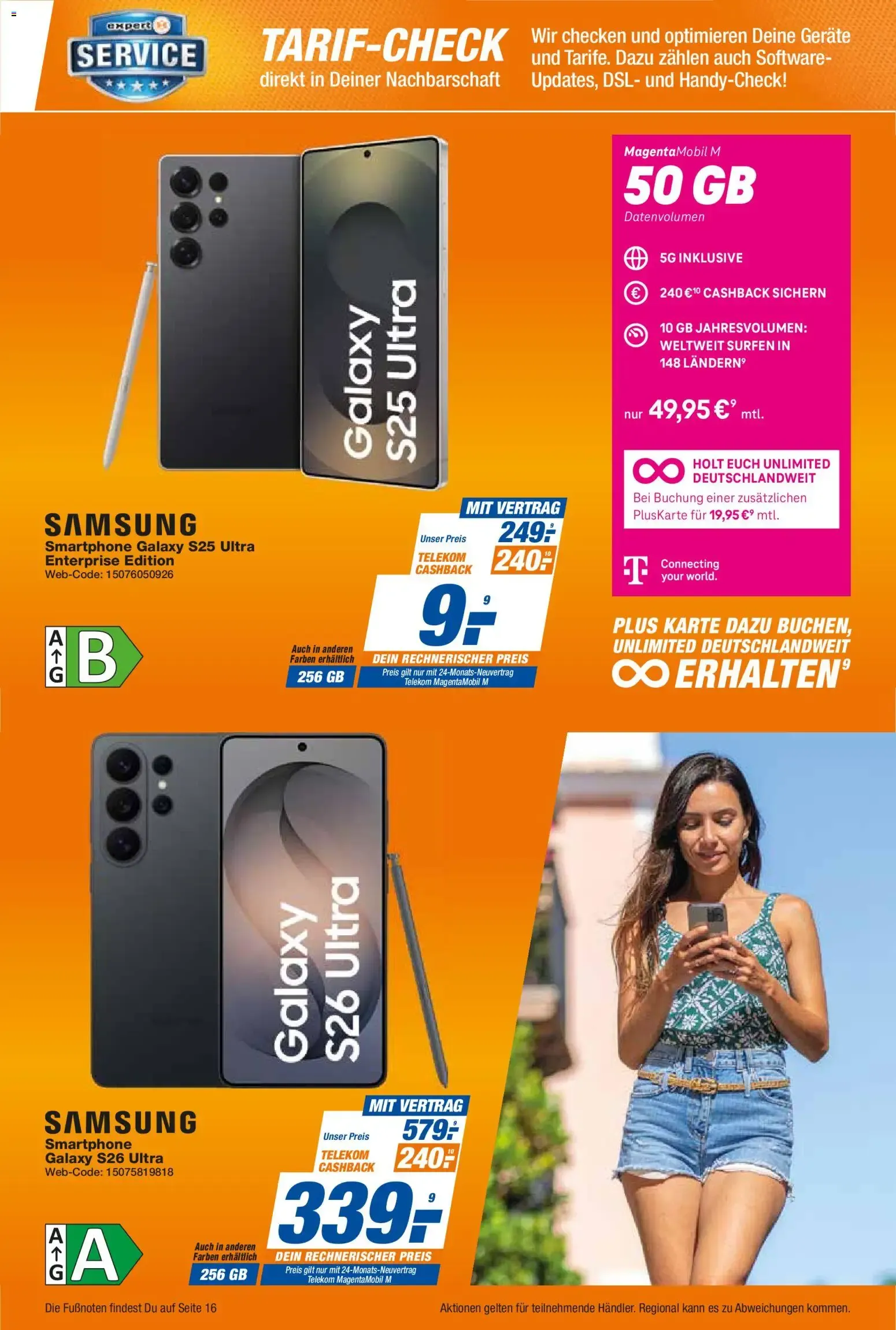 Expert Technikmarkt - Die besten Angebote des Sommers: Das perfekte TV-Erlebnis von 1. August bis 31. August 2026 - Prospekt seite 7