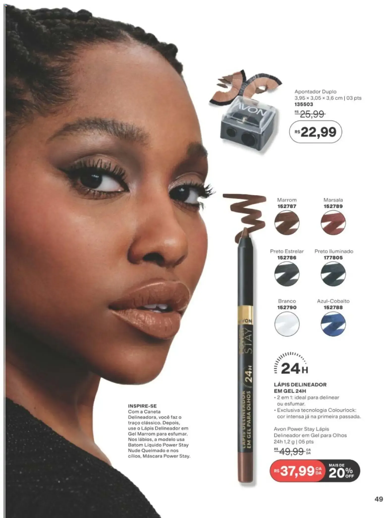 Encarte de Avon - Novo Sérum Lip Gloss - Ciclo 15/2026 21 de setembro até 12 de outubro 2026 - Pagina 49