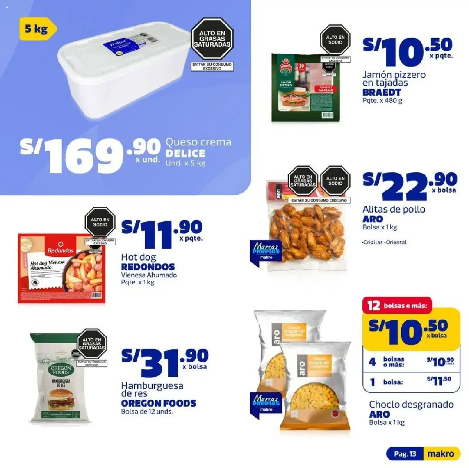 Catalogo de Makro Ahorro 10 de setiembre al 23 de setiembre 2026 - Pag 13