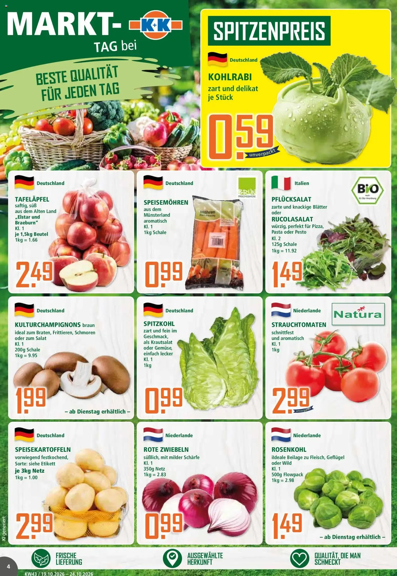 Klaas & Kock Prospekt (ab 19.10.2026) zum Blättern von 19. Oktober bis 24. Oktober 2026 - Prospekt seite 4