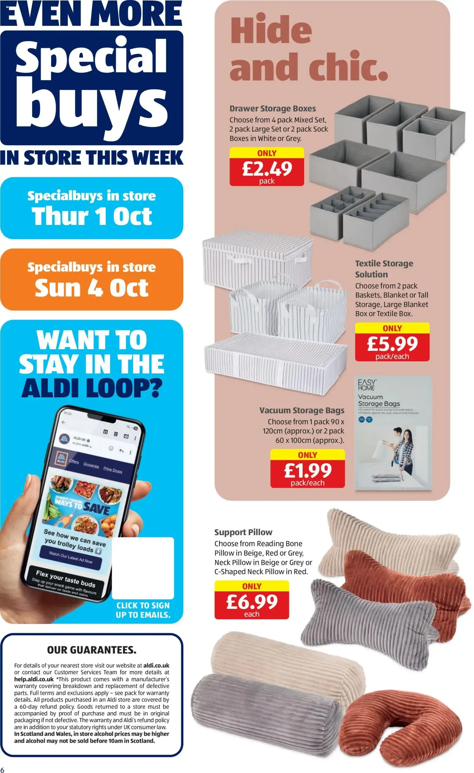 Aldi Specialbuys - Hogar y Ofertas Semanales from 24 September to 4 October 2026 - Catalogue Page 6